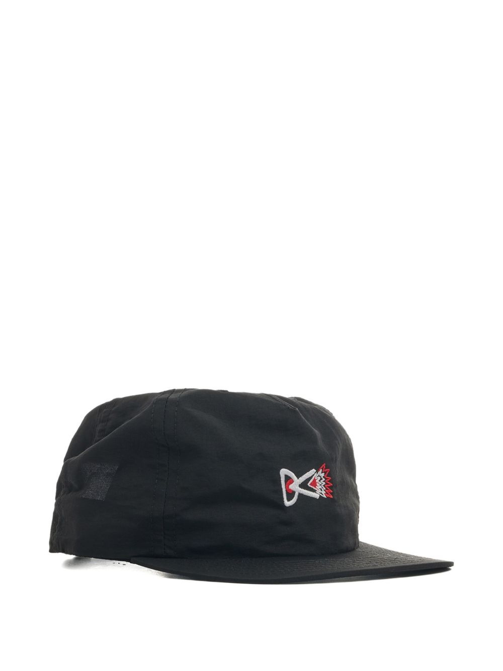 embroidered-panel cap - 3