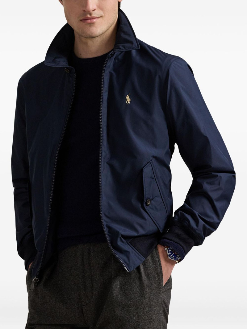 zip-up logo-detail jacket 3