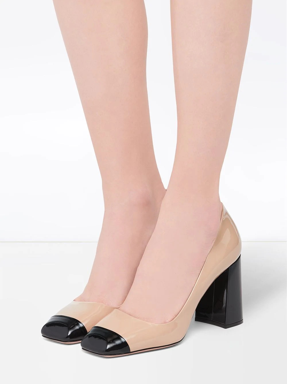 85mm two-tone pumps - 5