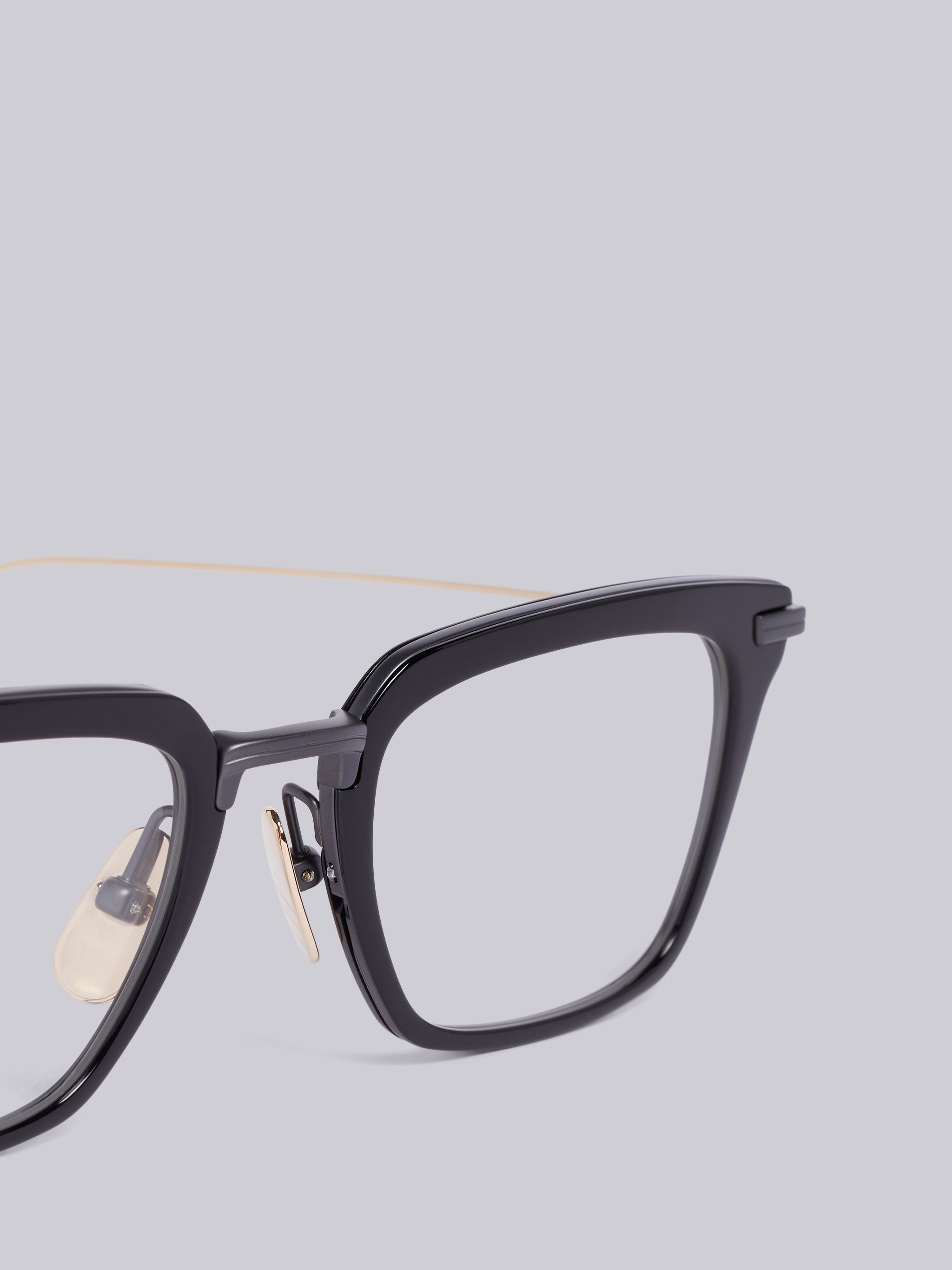 TB916 - Black Wayfarer Glasses - 2