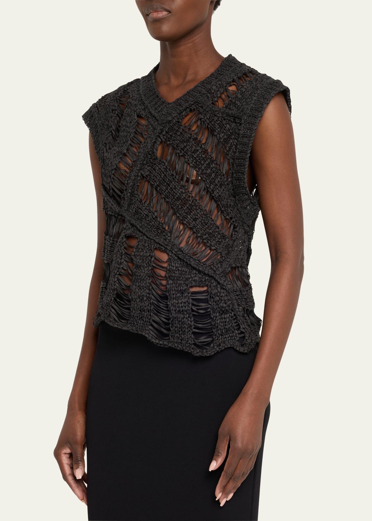 Kapok Knit Vest - 4