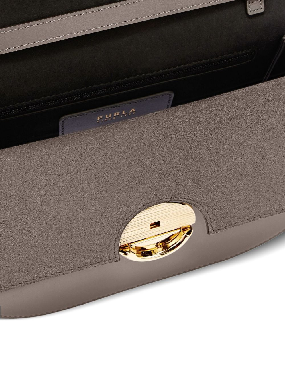 Sfera curved-flap cross body bag - 5