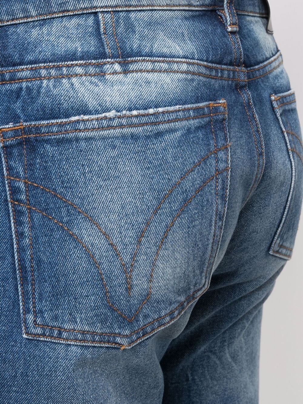 mid-rise slim-fit jeans - 5