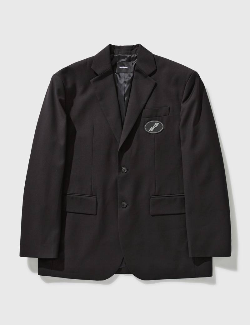 OVERSIZED SUIT LOGO BLAZER 1