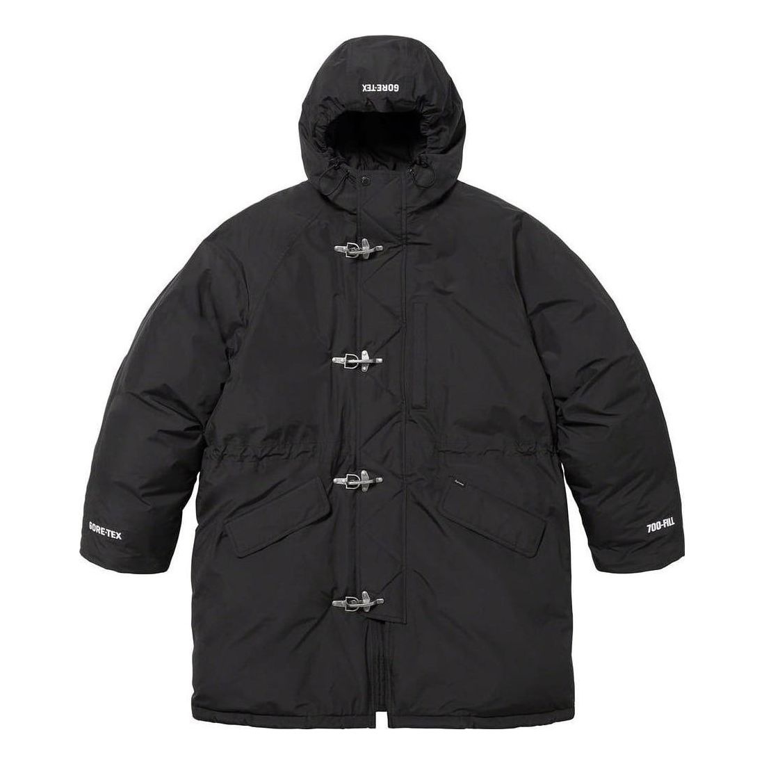 Supreme GORE-TEX 700-Fill Down Clip Parka 'Black' SUP-FW23-255 - 1