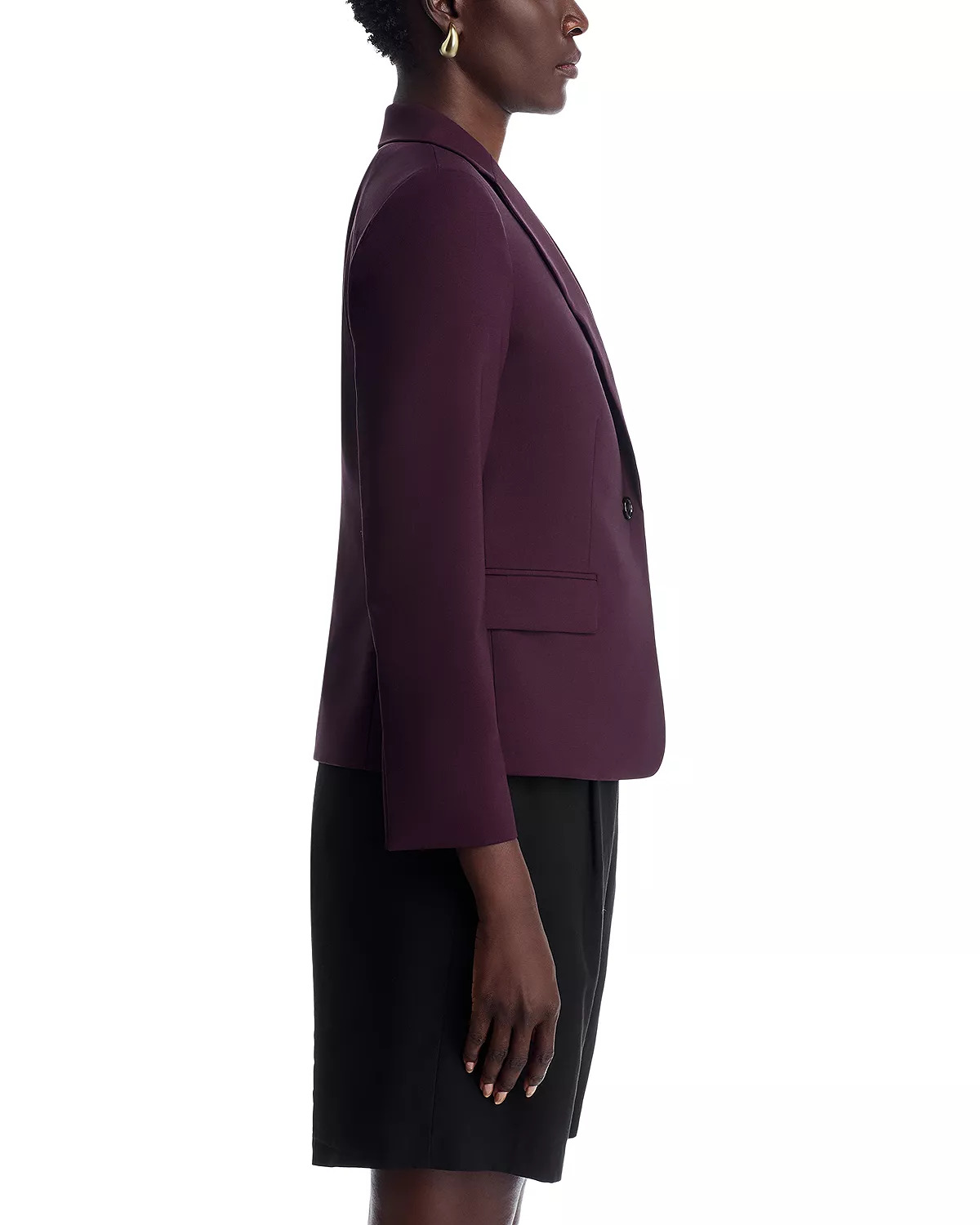 One Button Slim Jacket - 5