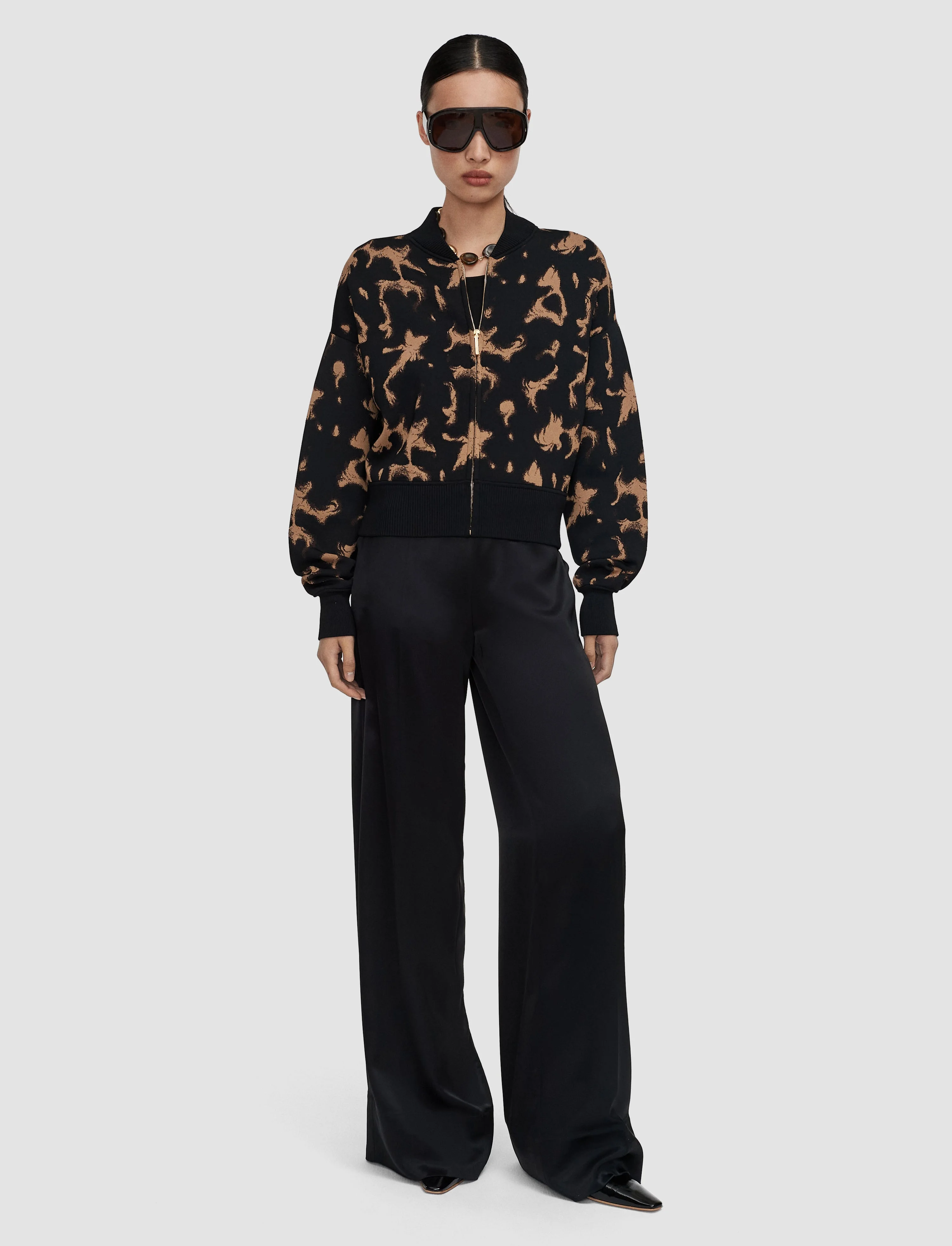 Ambra Tortoiseshell Knit Jacket - 1