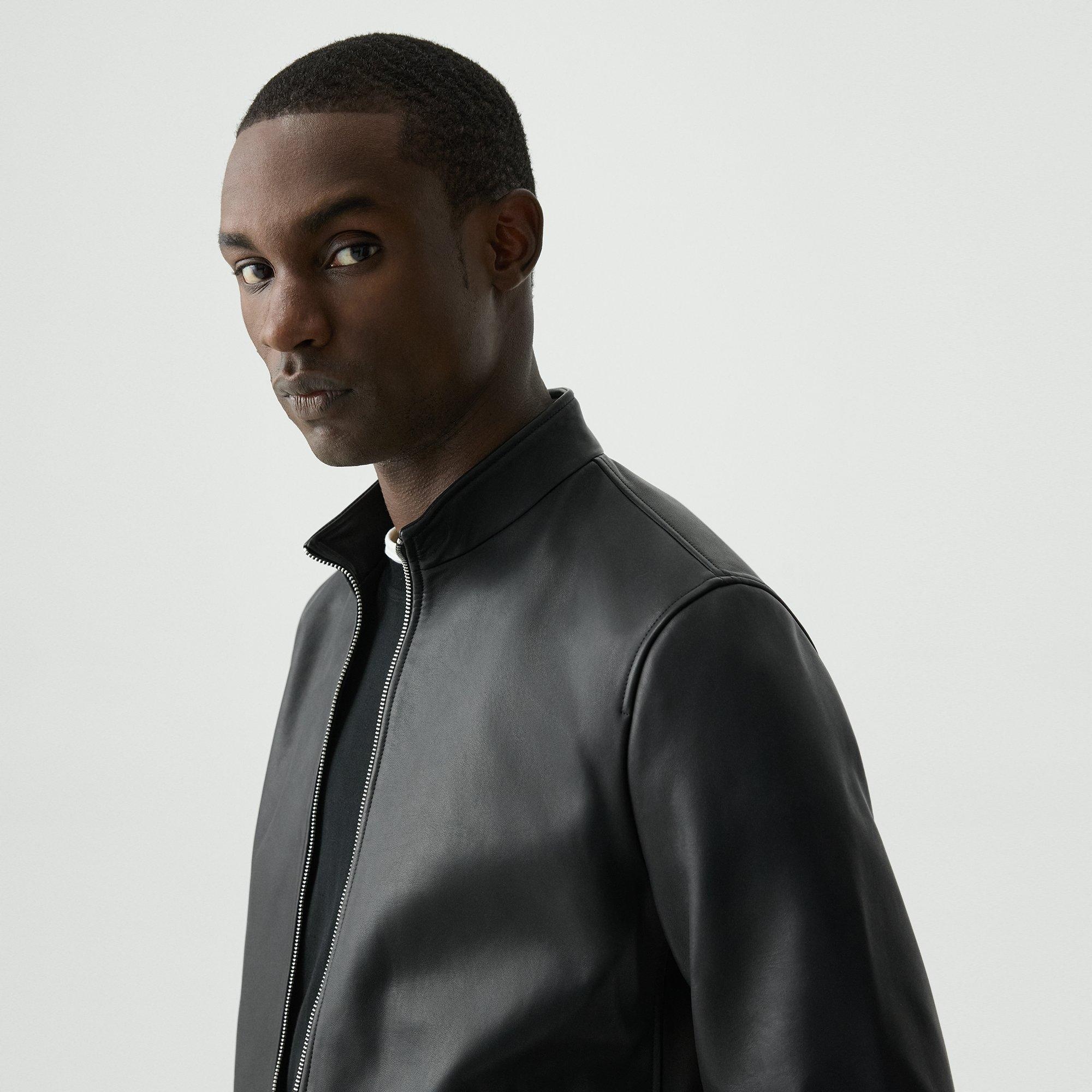 Morvek Zip Jacket in Leather - 5