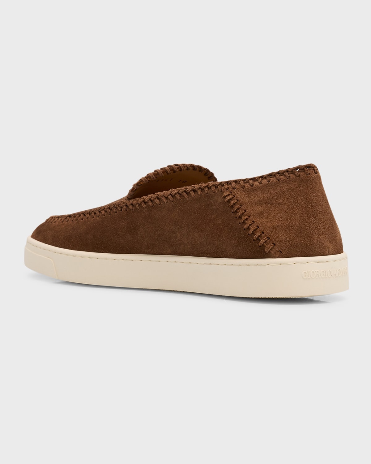 Men's Suede Sneaker-Sole Loafers - 4