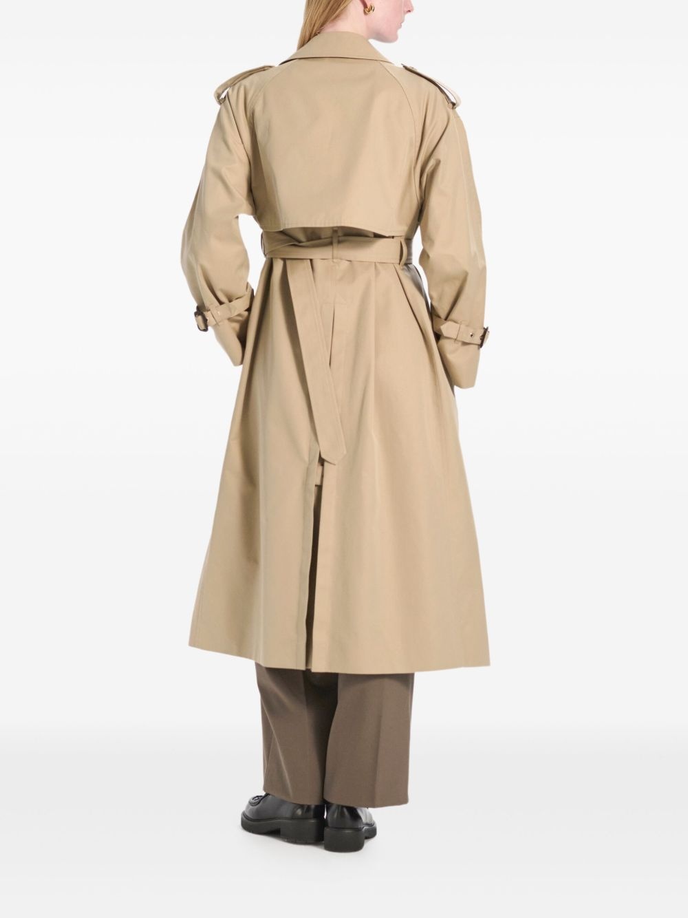 Buckholm double-breasted belted trench coat - 3