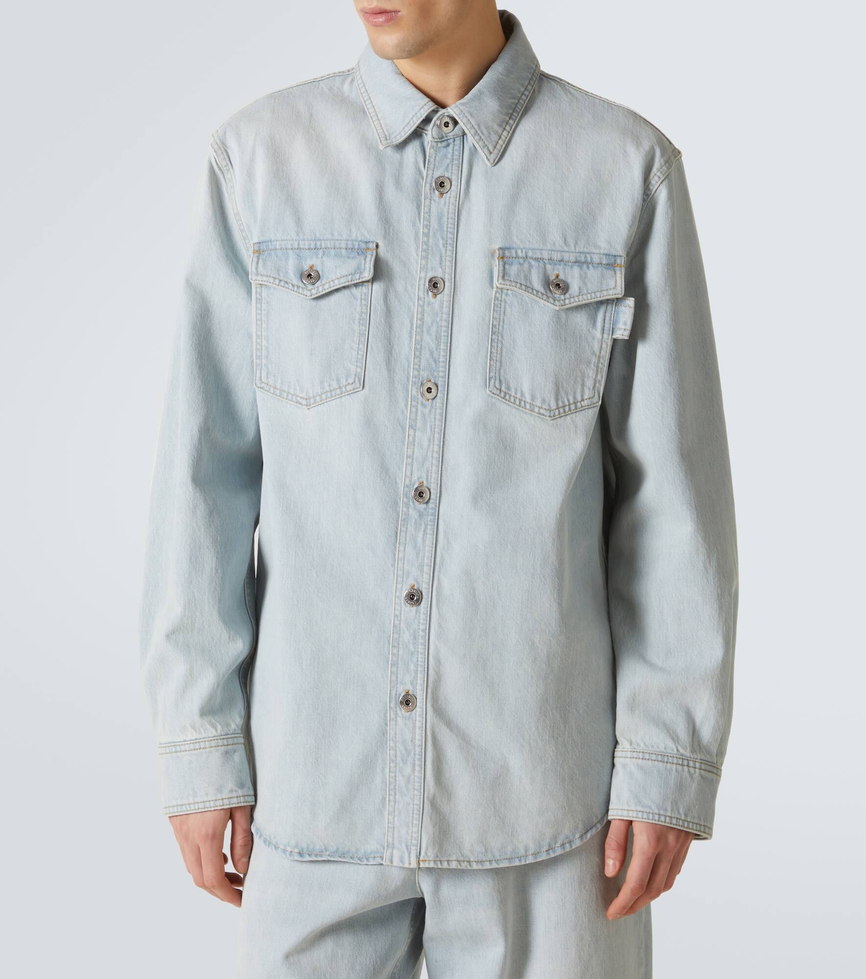 Denim overshirt - 3