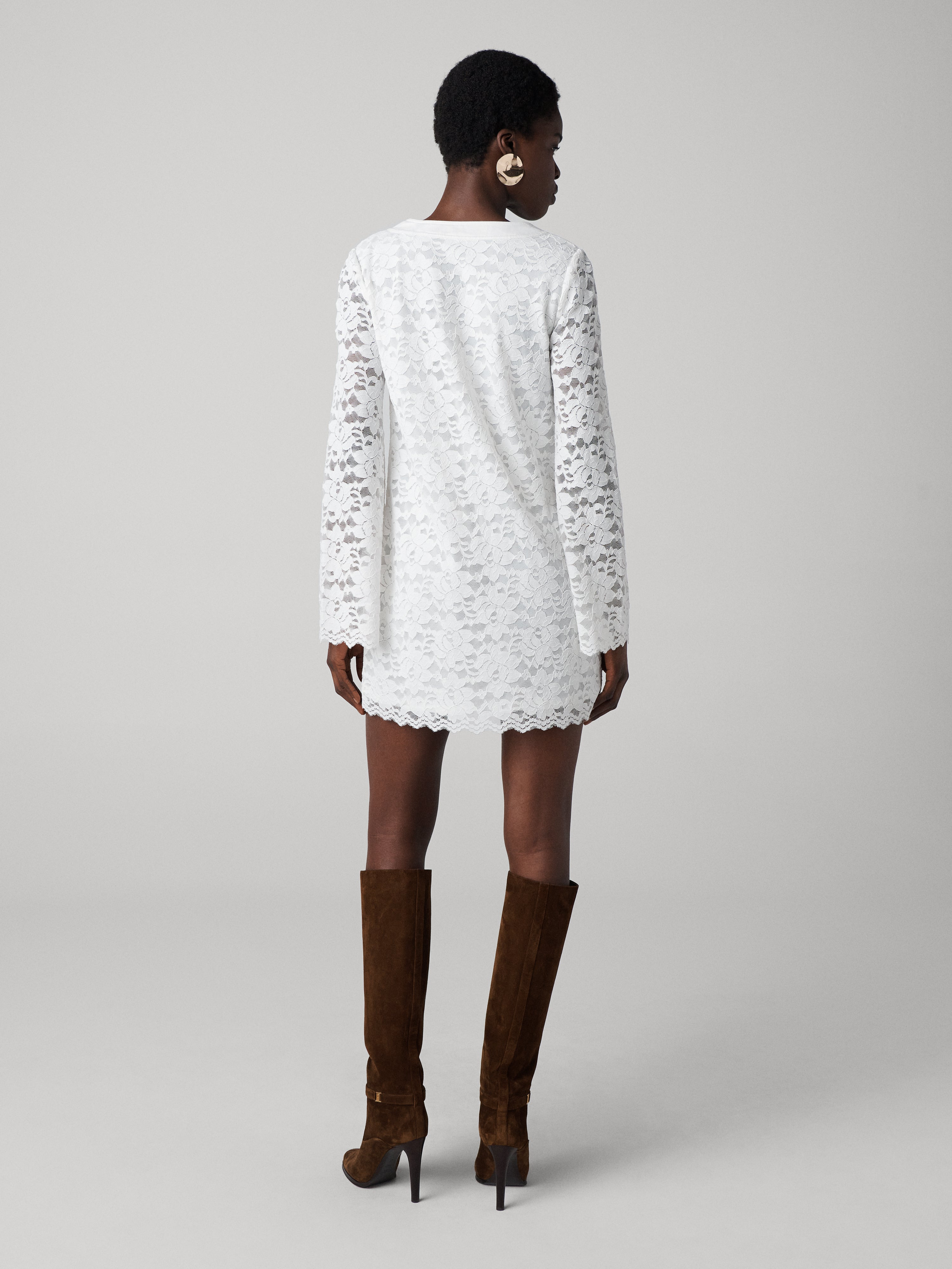 Parker Lace Mini Dress - 2