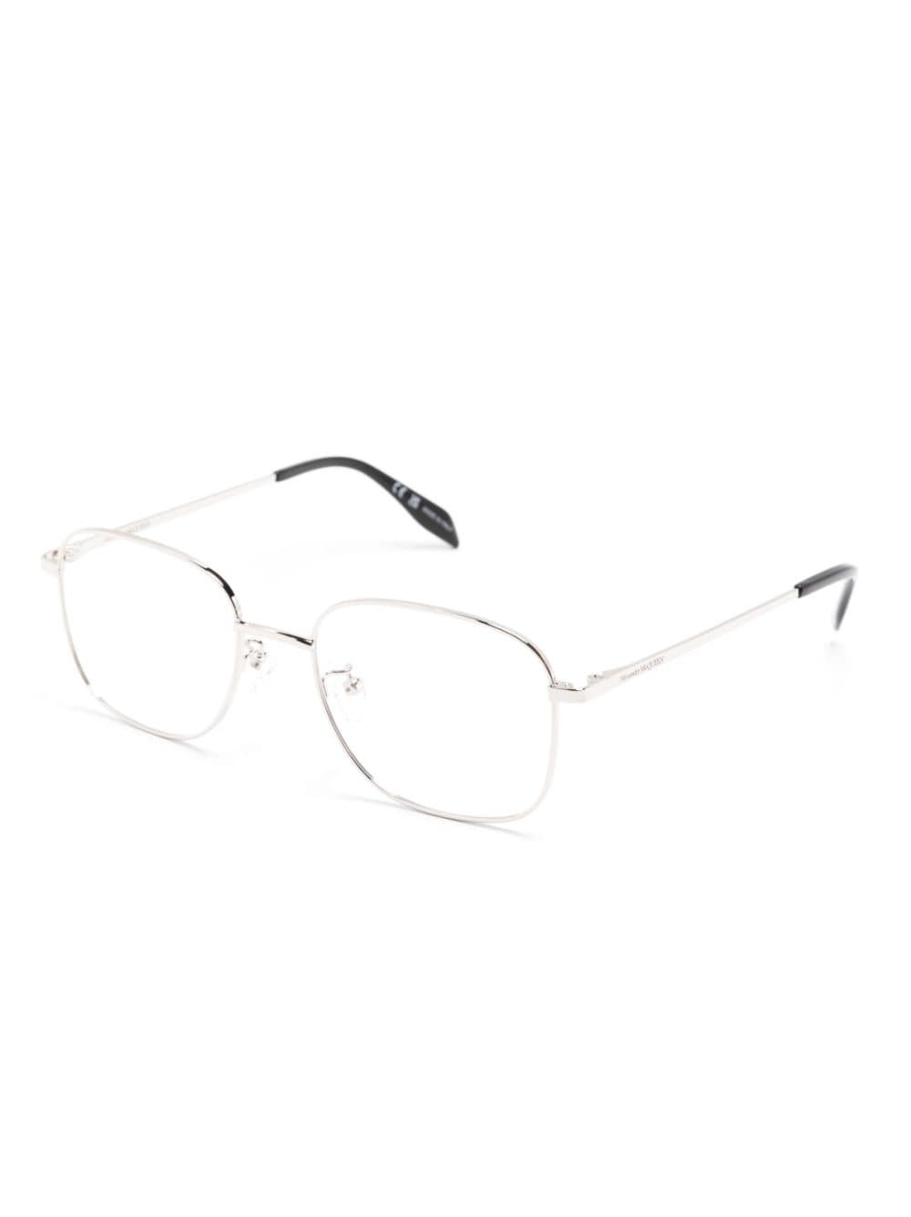 square-frame glasses - 2