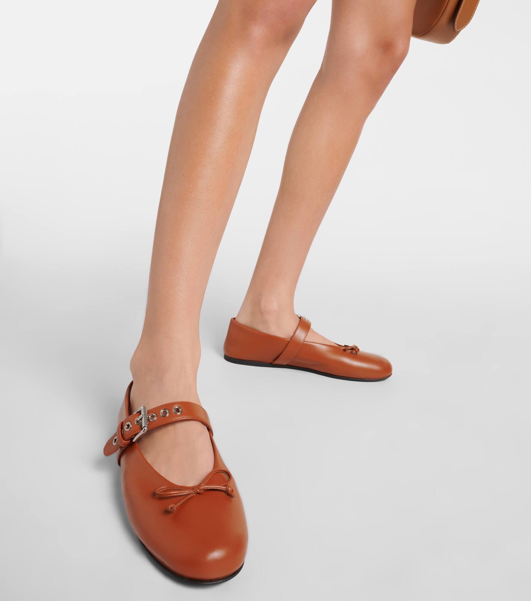 Leather ballet flats - 7