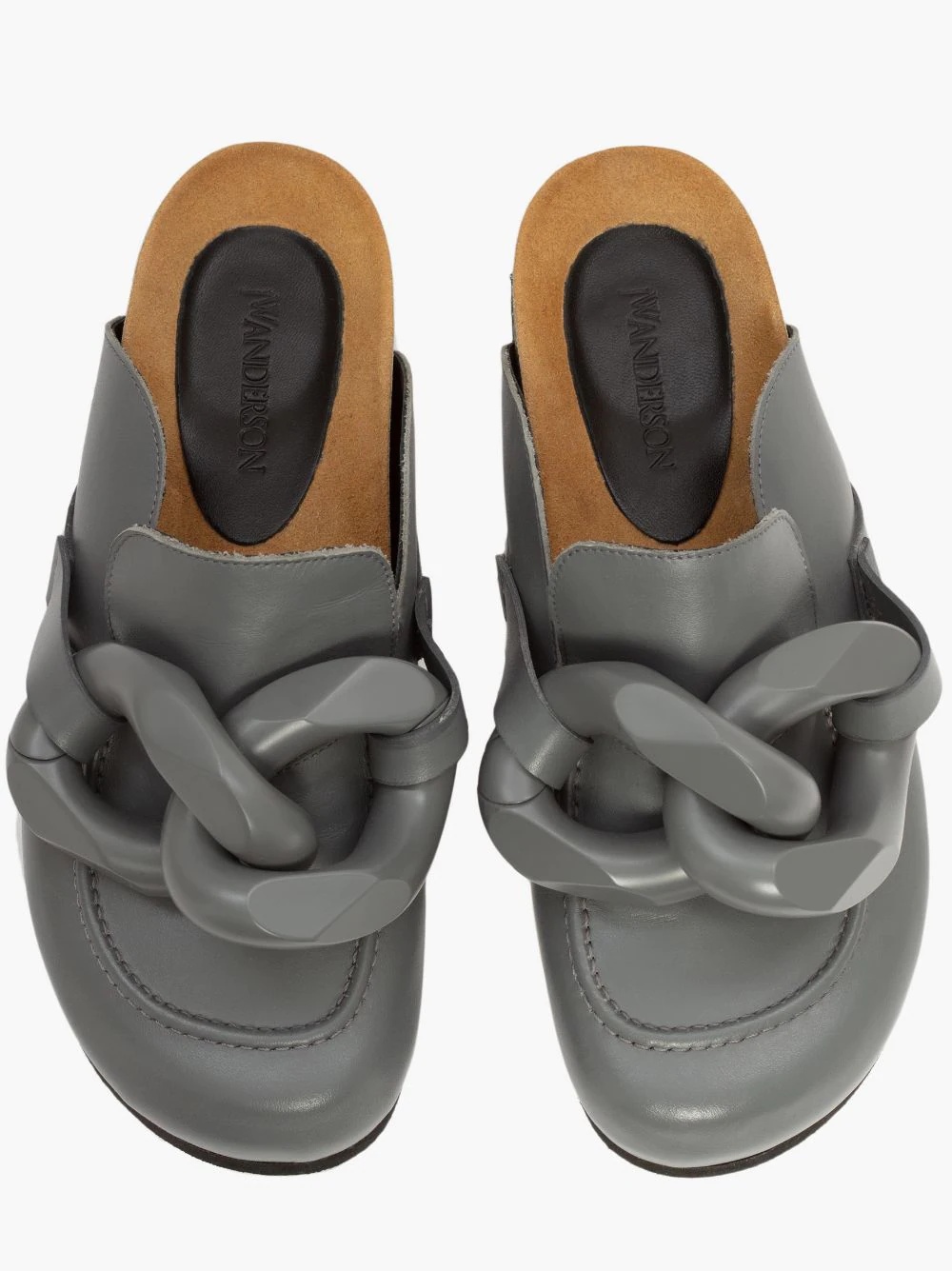 WOMEN’S CHAIN LOAFER MULES - 7