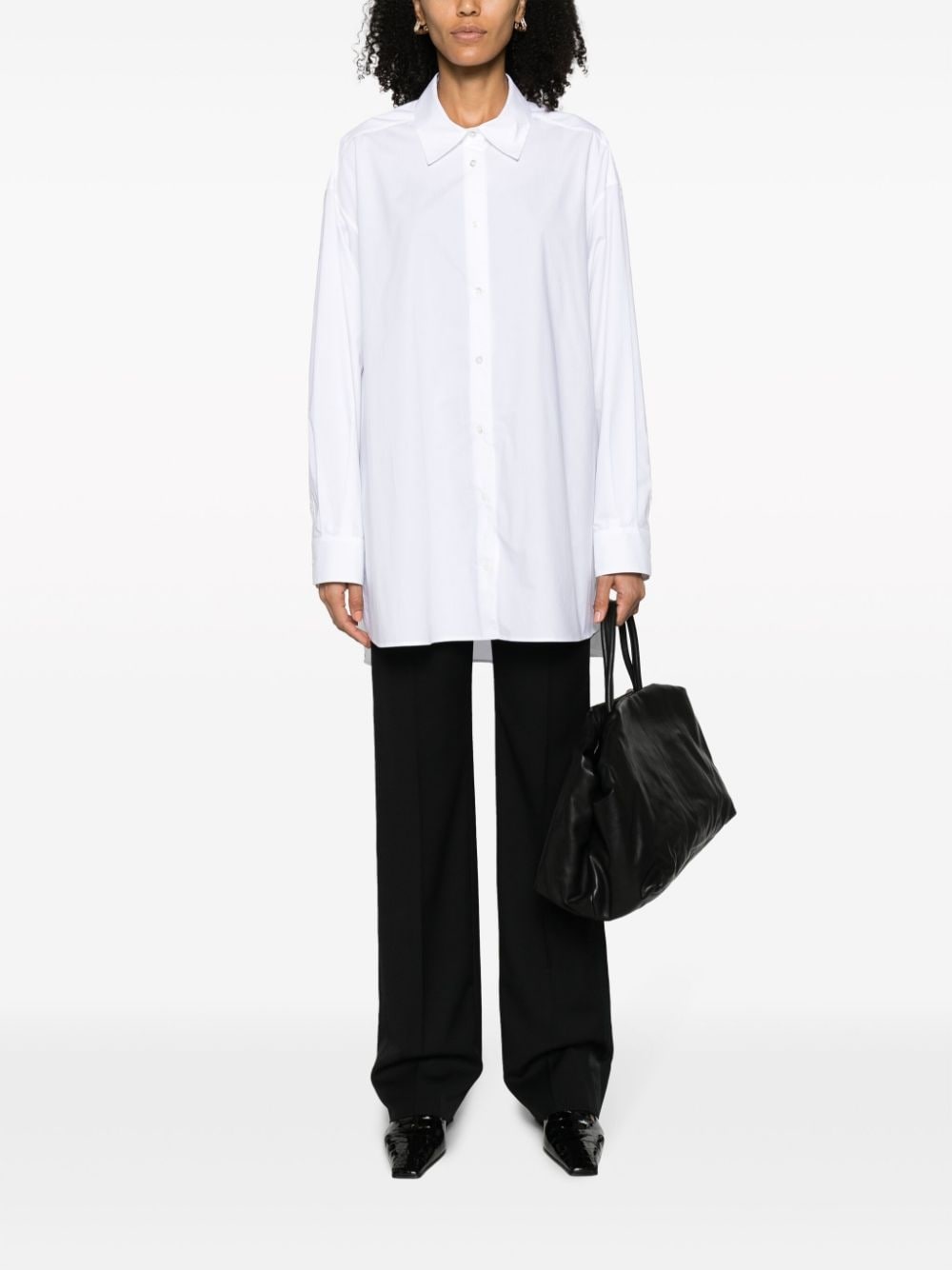 long-sleeve cotton shirt - 2