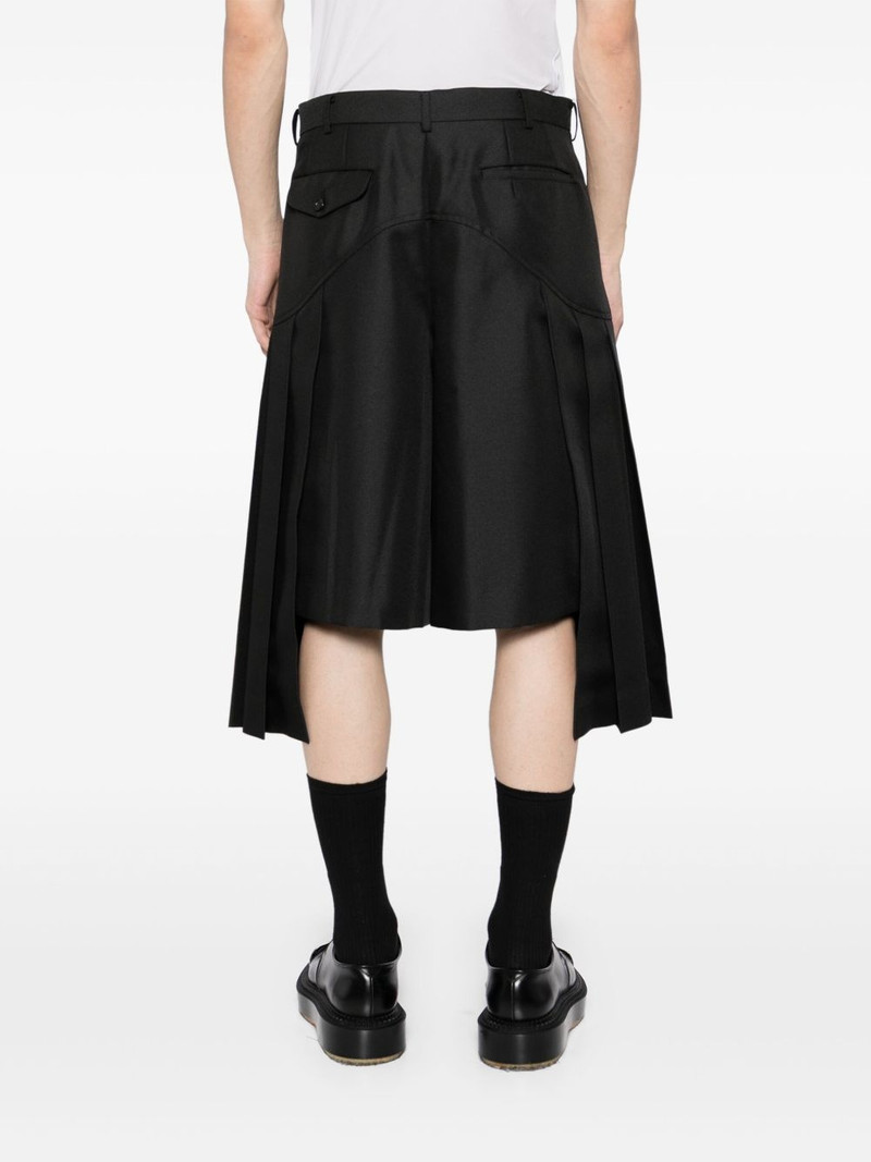 pleated tailored shorts 4