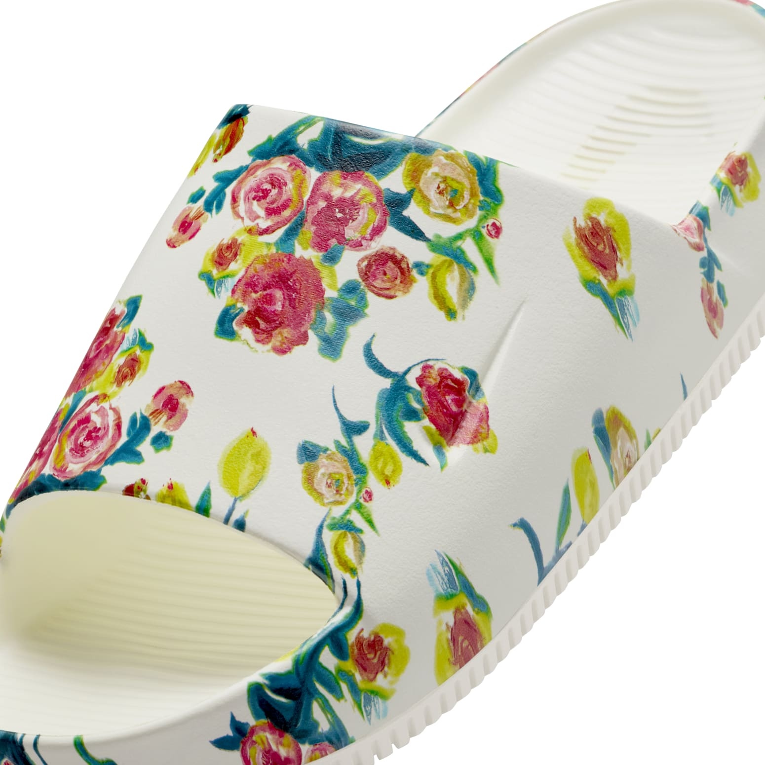 (WMNS) Nike Calm Slides 'Floral' HF1069-100 - 6