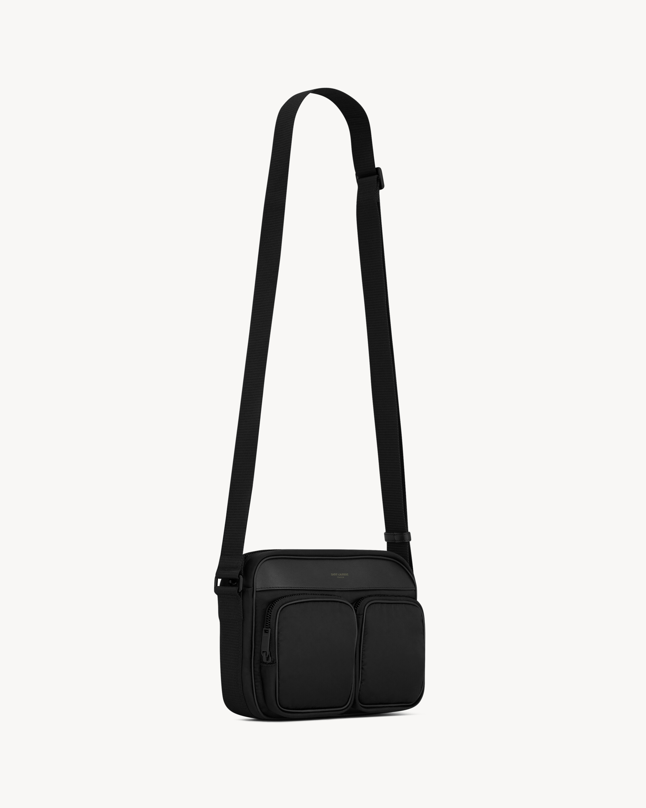CITY SAINT LAURENT NEW CAMERA BAG IN ECONYL® REGENERATED NYLON - 4
