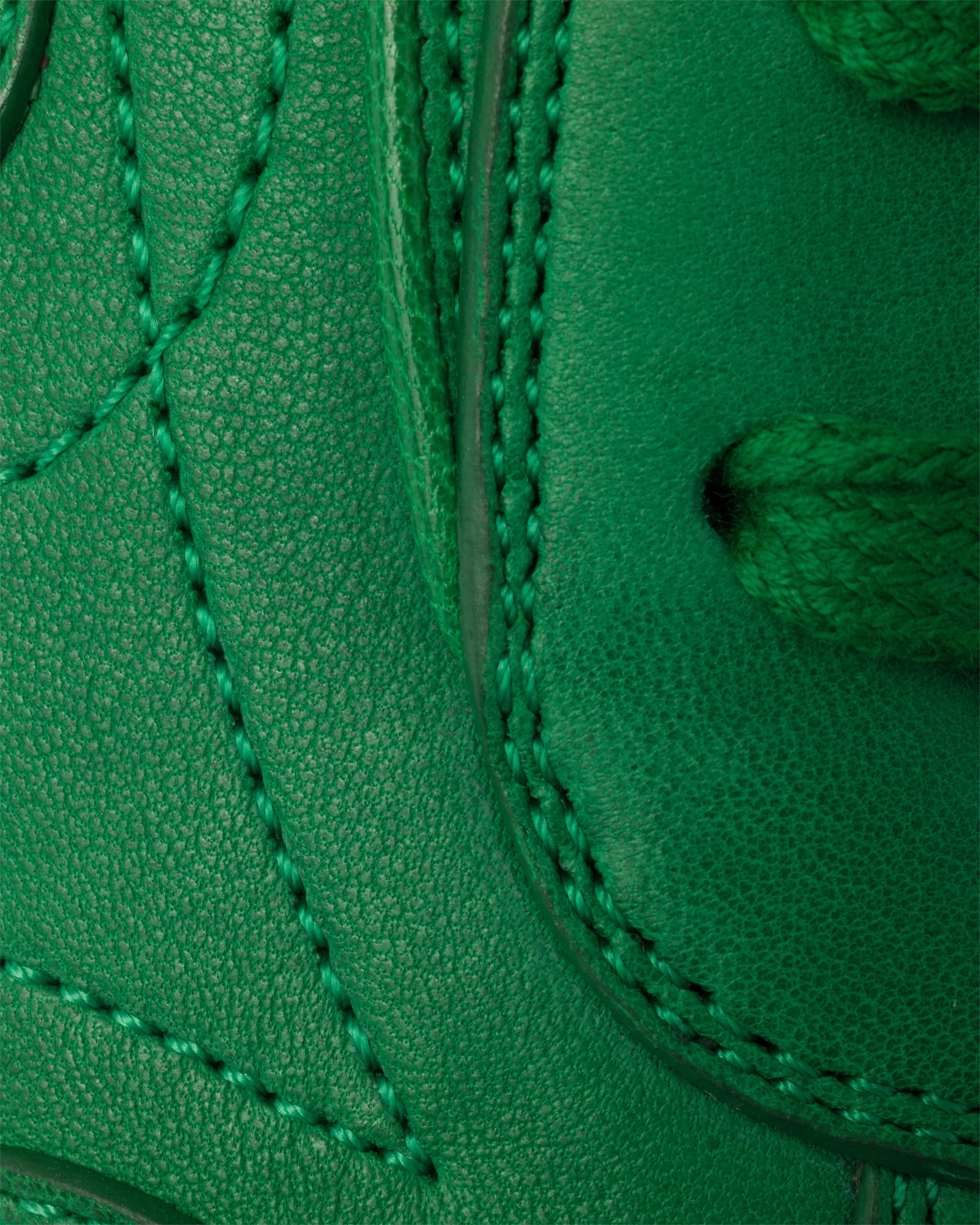 Antiqued nappa leather sneakers - 6