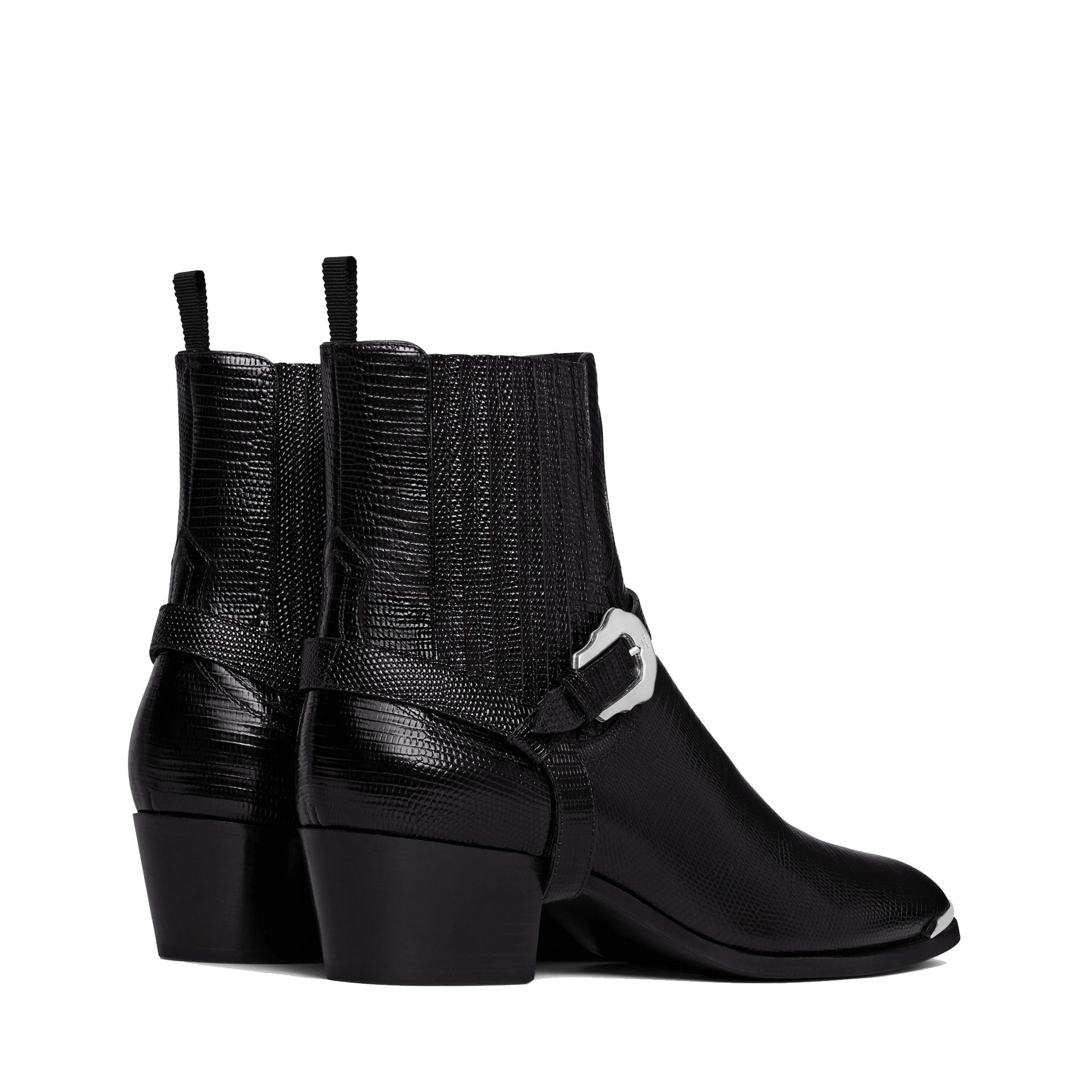 Celine Western Chelsea Isaac Harness Boots Men - 3