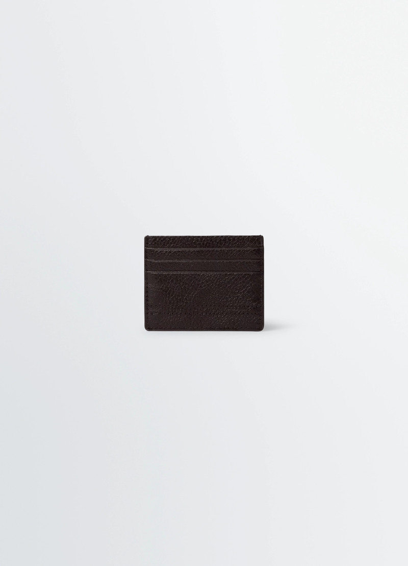 Lemaire GEAR CARD HOLDER IN LEATHER outlook
