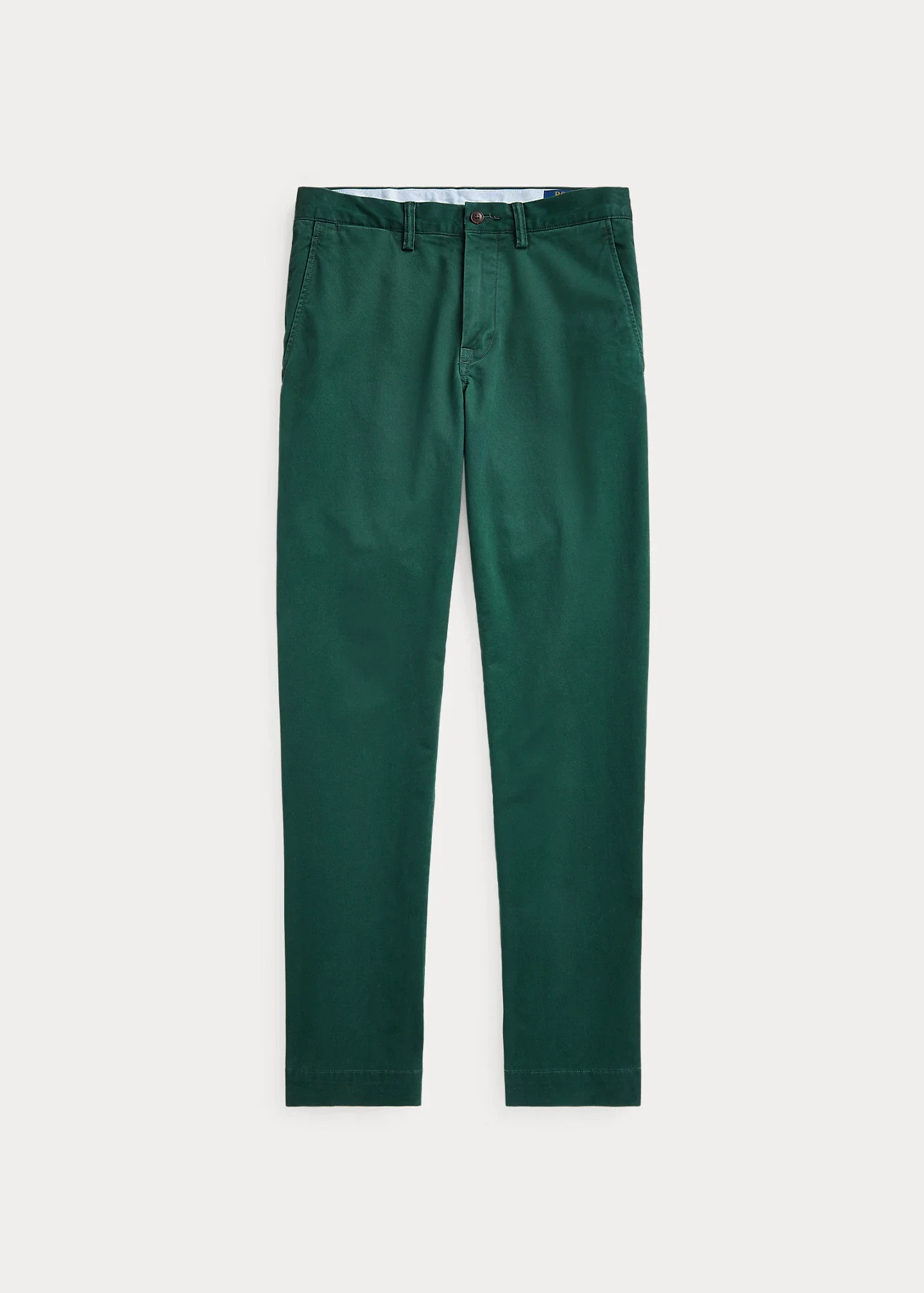 Stretch Straight Fit Washed Chino Pant - 1