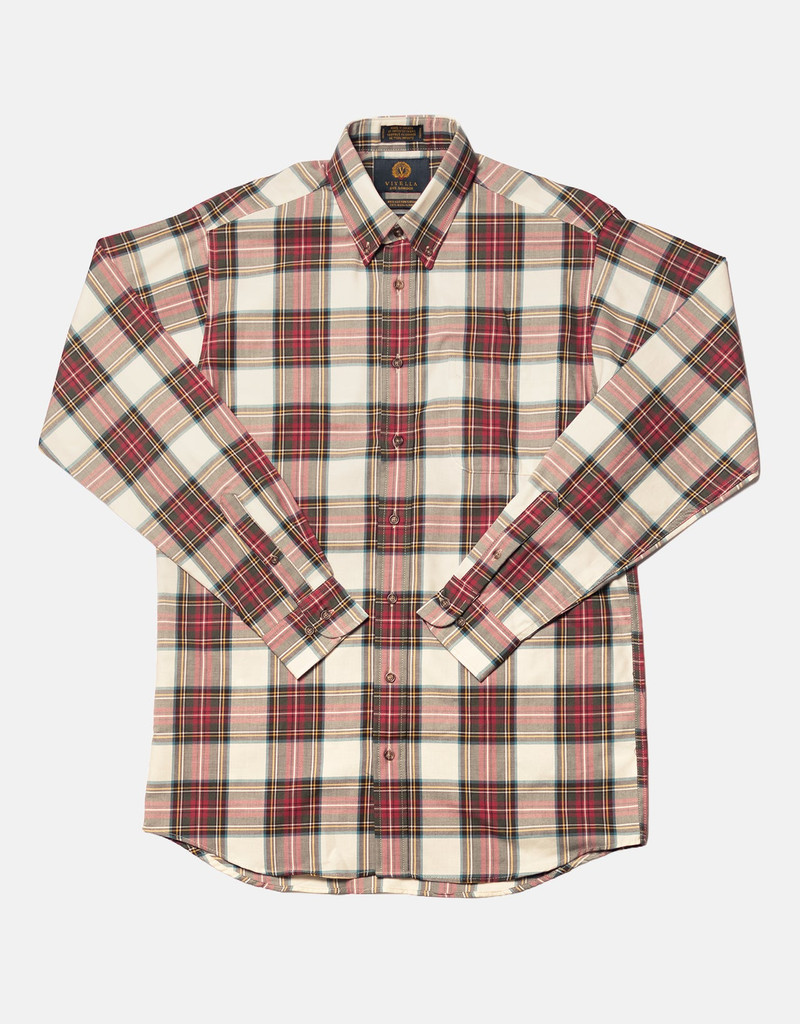 MADE-IN-CANADA DRESS STEWART TARTAN VIYELLA SPORT SHIRT 1