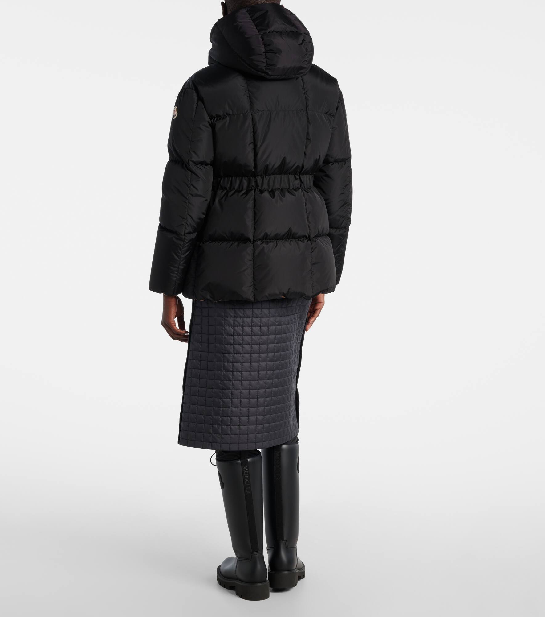 Agneux belted quilted down jacket - 3