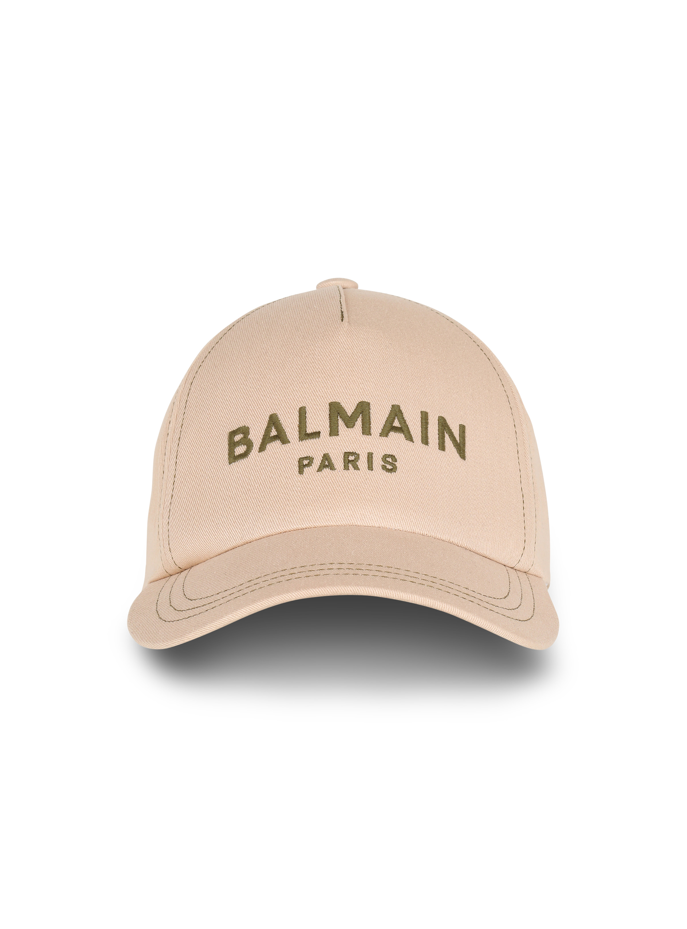 Cotton cap with Balmain logo - 1
