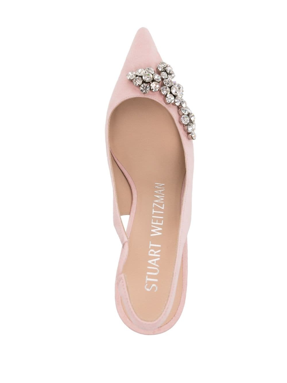 Crystal Fleur 100mm pointed-toe pumps - 4