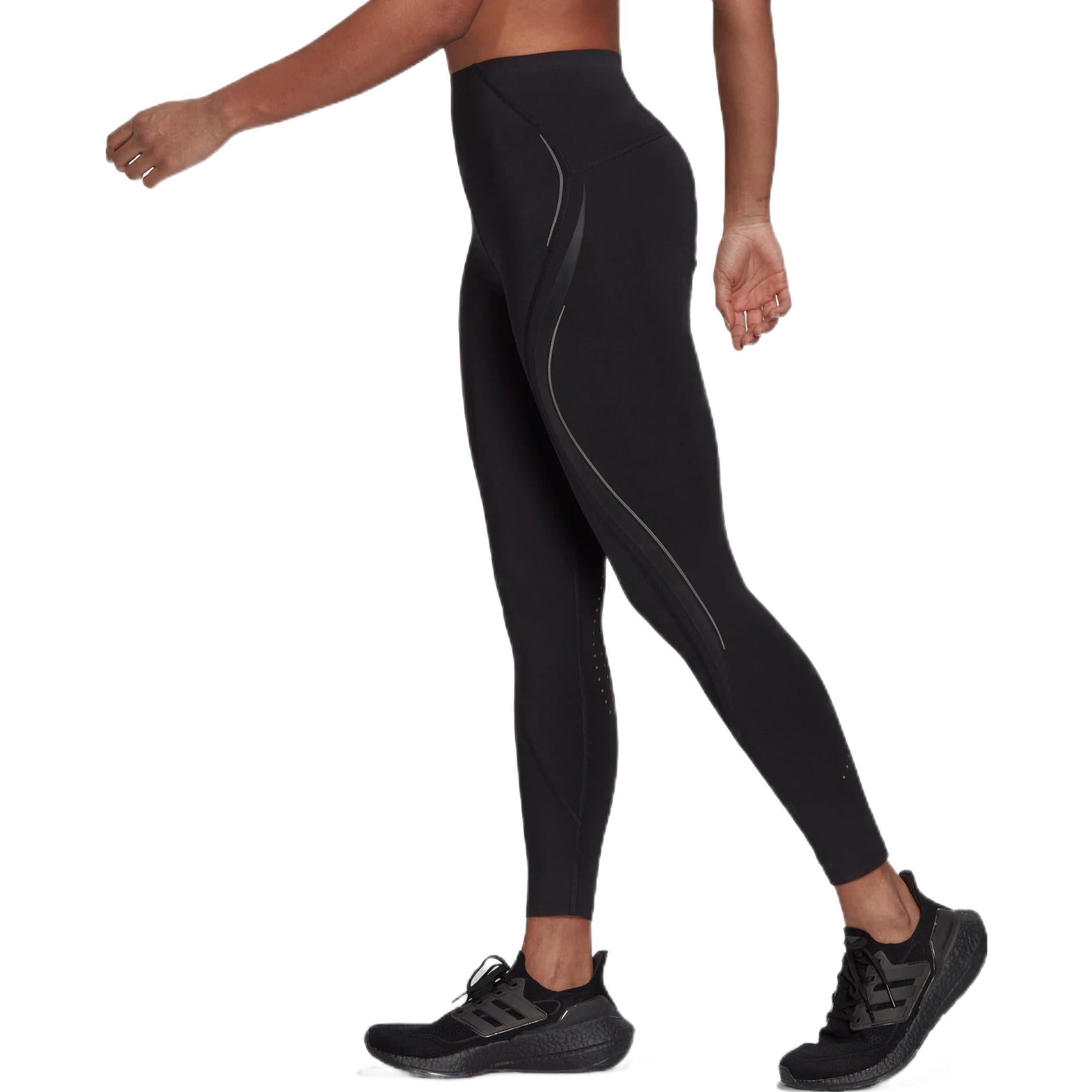 (WMNS) adidas Tailored HIIT Luxe 45 seconds Training 7/8 Leggings 'Black' HC8932 - 4