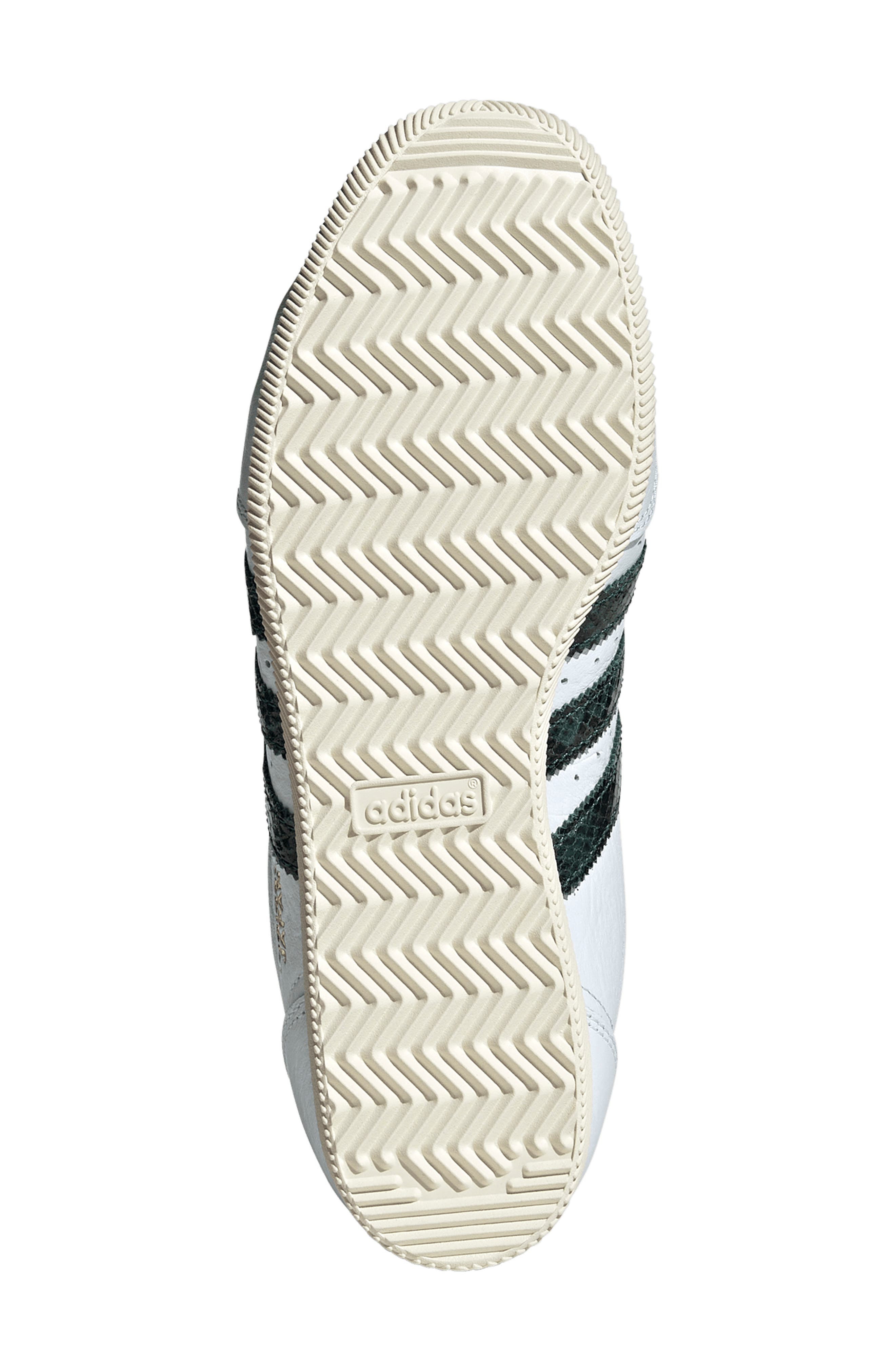 adidas Japan Low Top Sneaker in White/Green/Aurora Ivy at Nordstrom - 5