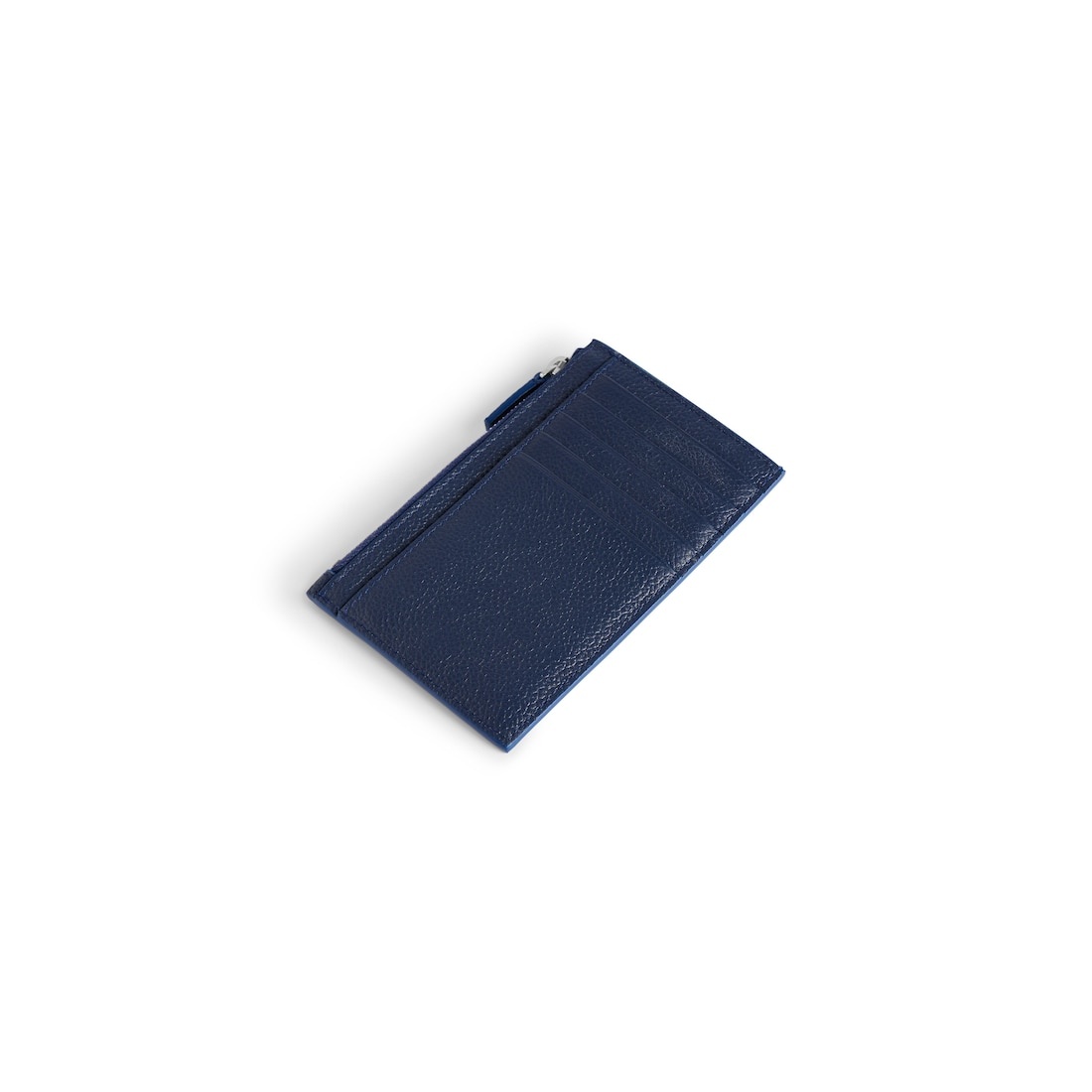 Men's Cash Long Coin And Card Holder Large  in Navy/burgundy - 2