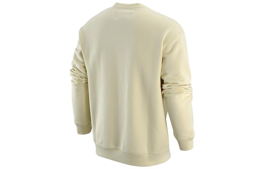 Air jordan logo sweatshirt 'Cream' FB7658-113 - 2