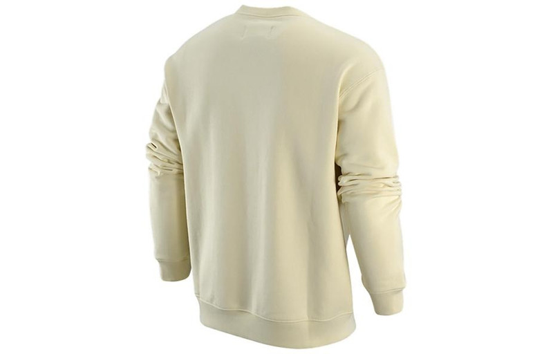 Jordan Air jordan logo sweatshirt 'Cream' FB7658-113 outlook