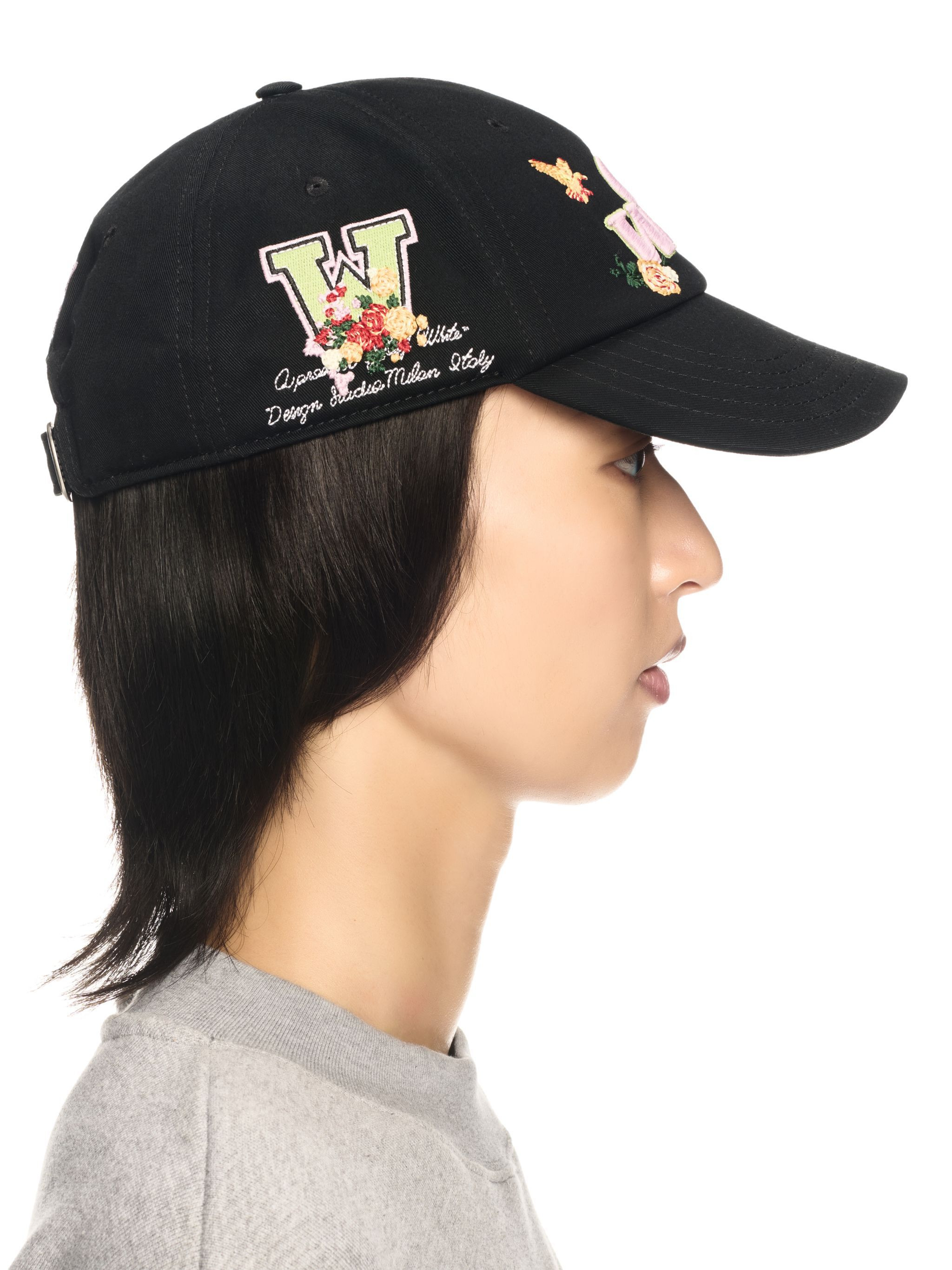 Black Varsity Baseball Cap - 5