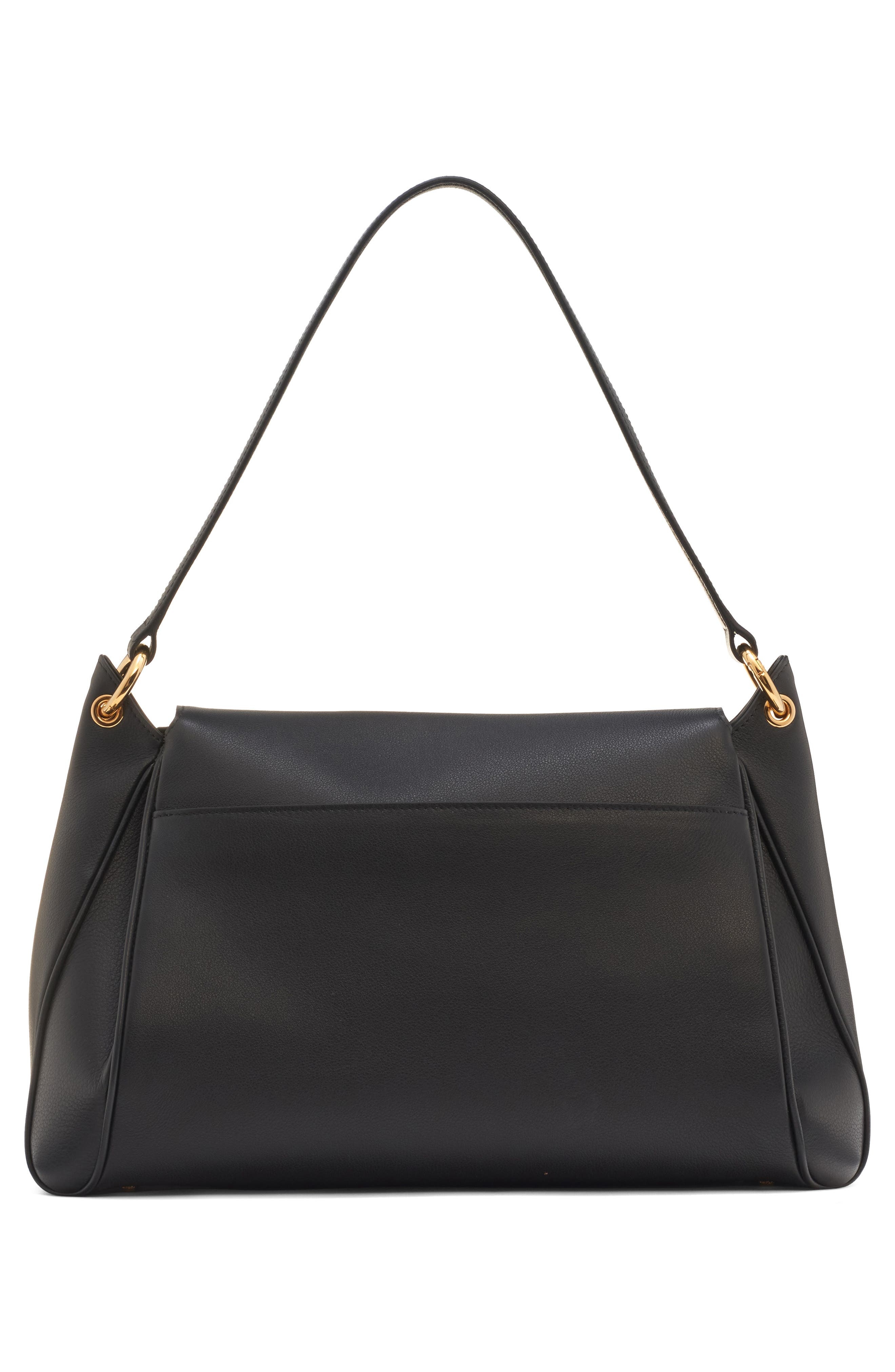 TOM FORD Medium Tara Leather Shoulder Bag in Black at Nordstrom - 5