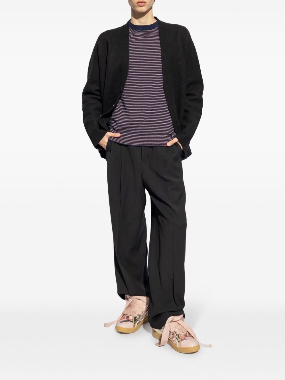 Pegaso-motif sweater - 3