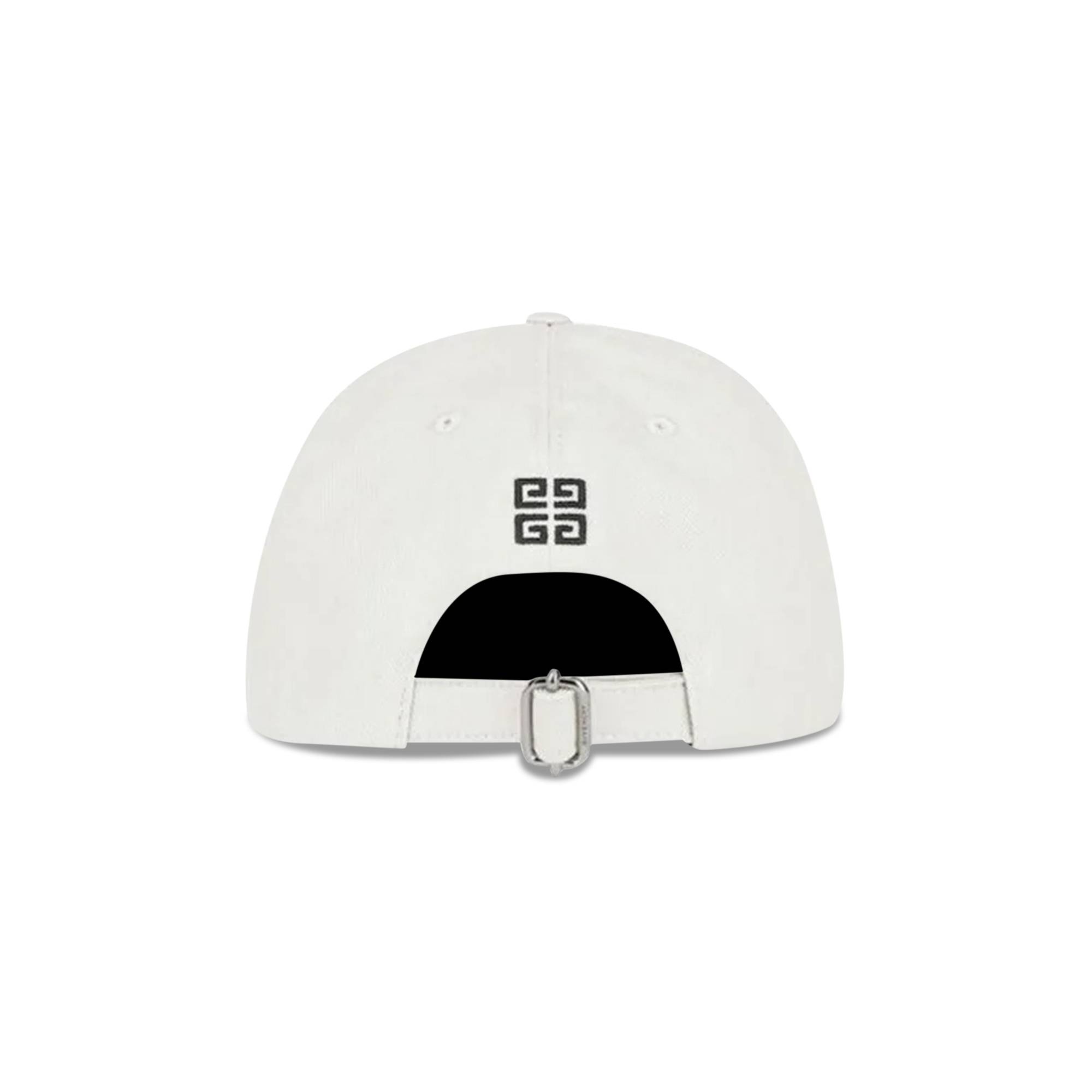 Givenchy Curved Cap With Embroidered Logo 'White' - 2