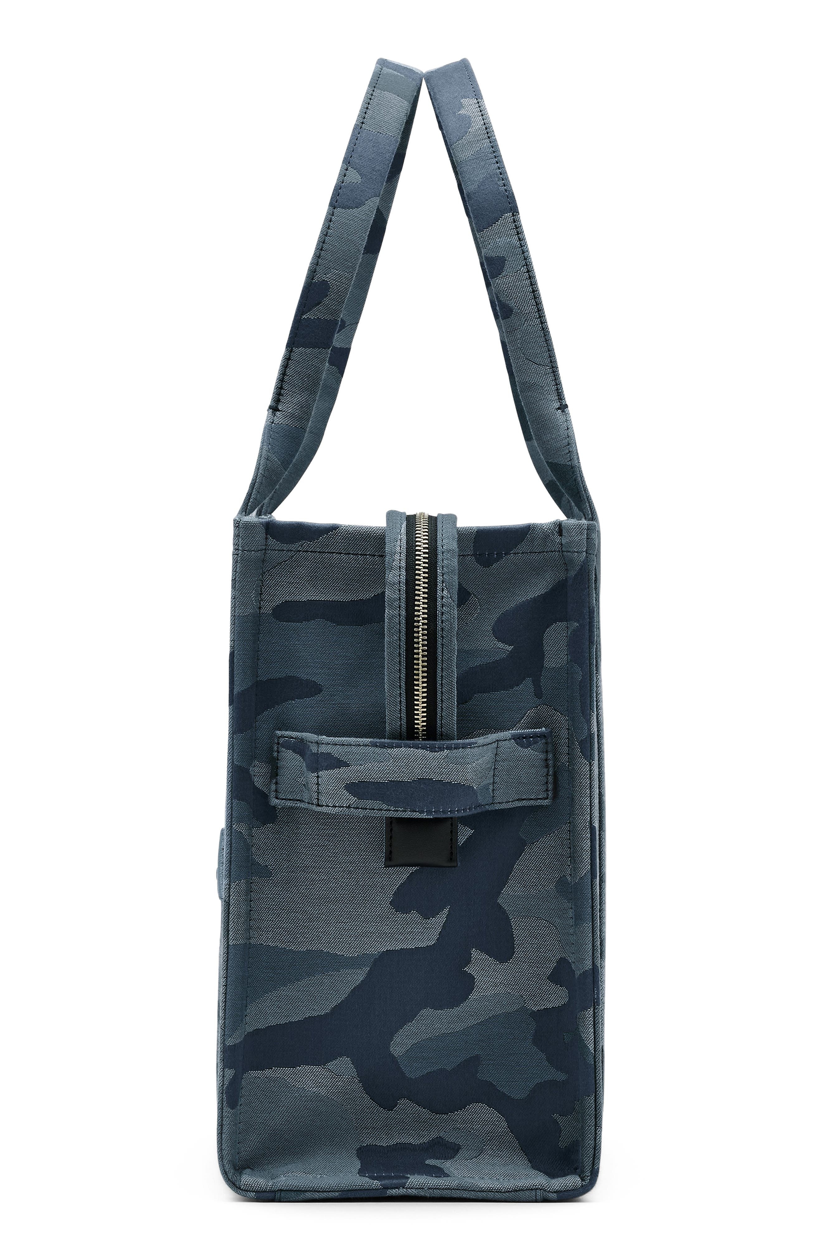 Marc Jacobs The Camo Jacquard Large Tote Bag in Blue Multi at Nordstrom - 4