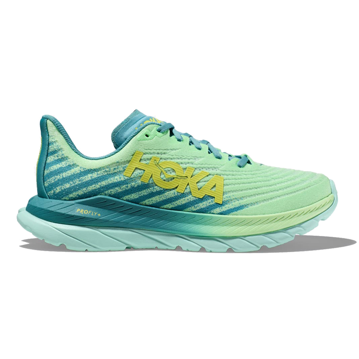 Hoka Mach 5 - Lime Glow - Ocean Mist - 1