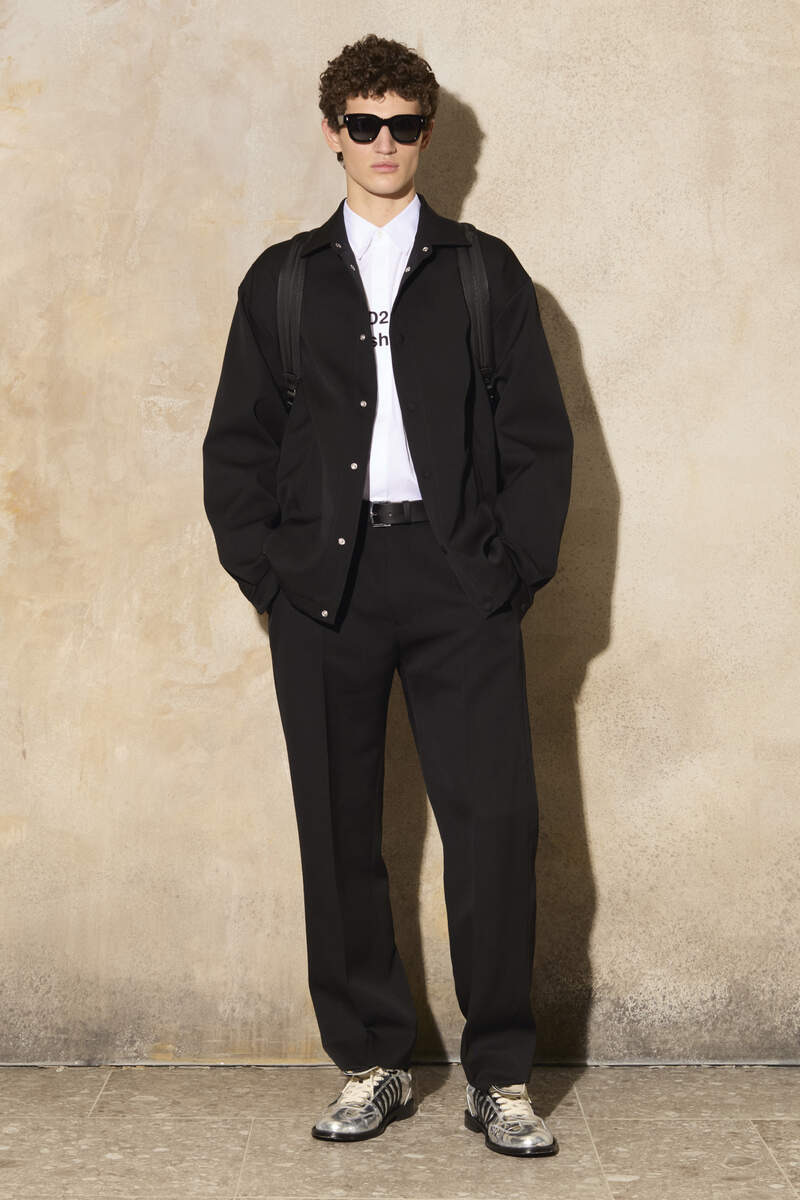 DSQUARED2 WOOL COACH JACKET - 6