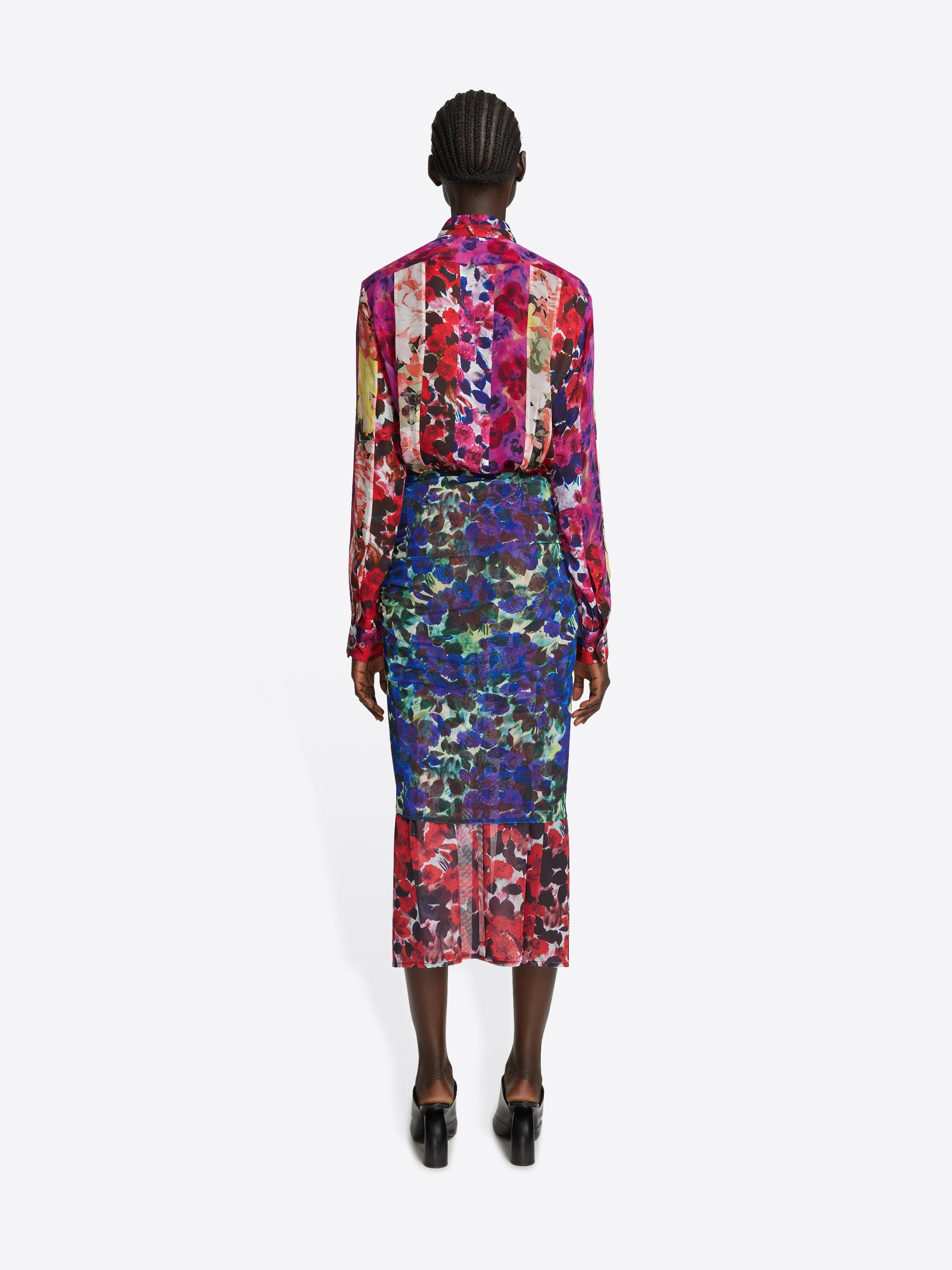 DOUBLE LAYERED SKIRT - 4