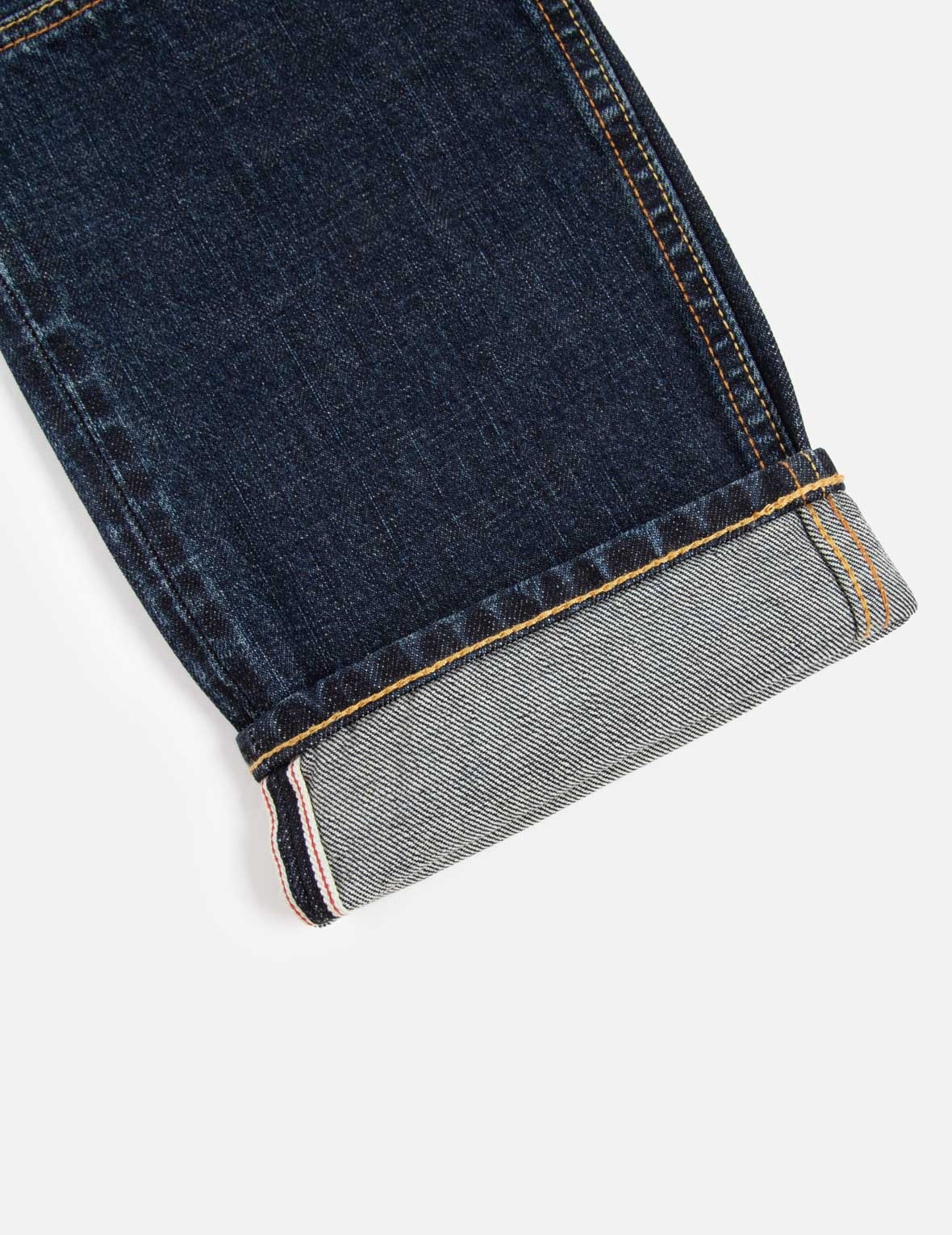 SEAGULL PRINT CARROT FIT DECONSTRUCTED SELVEDGE DENIM JEANS #2017 - 12