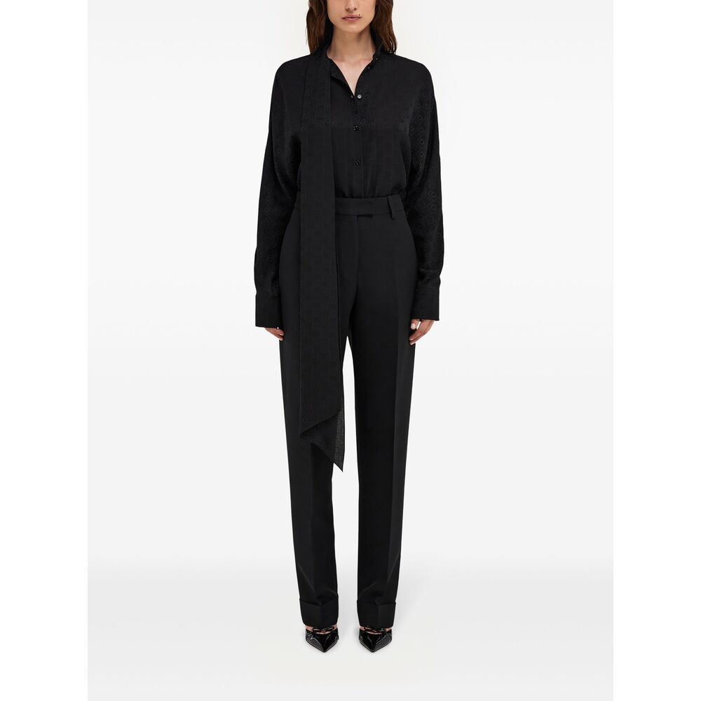 Ferragamo Black Tops - Blouses Women - 4