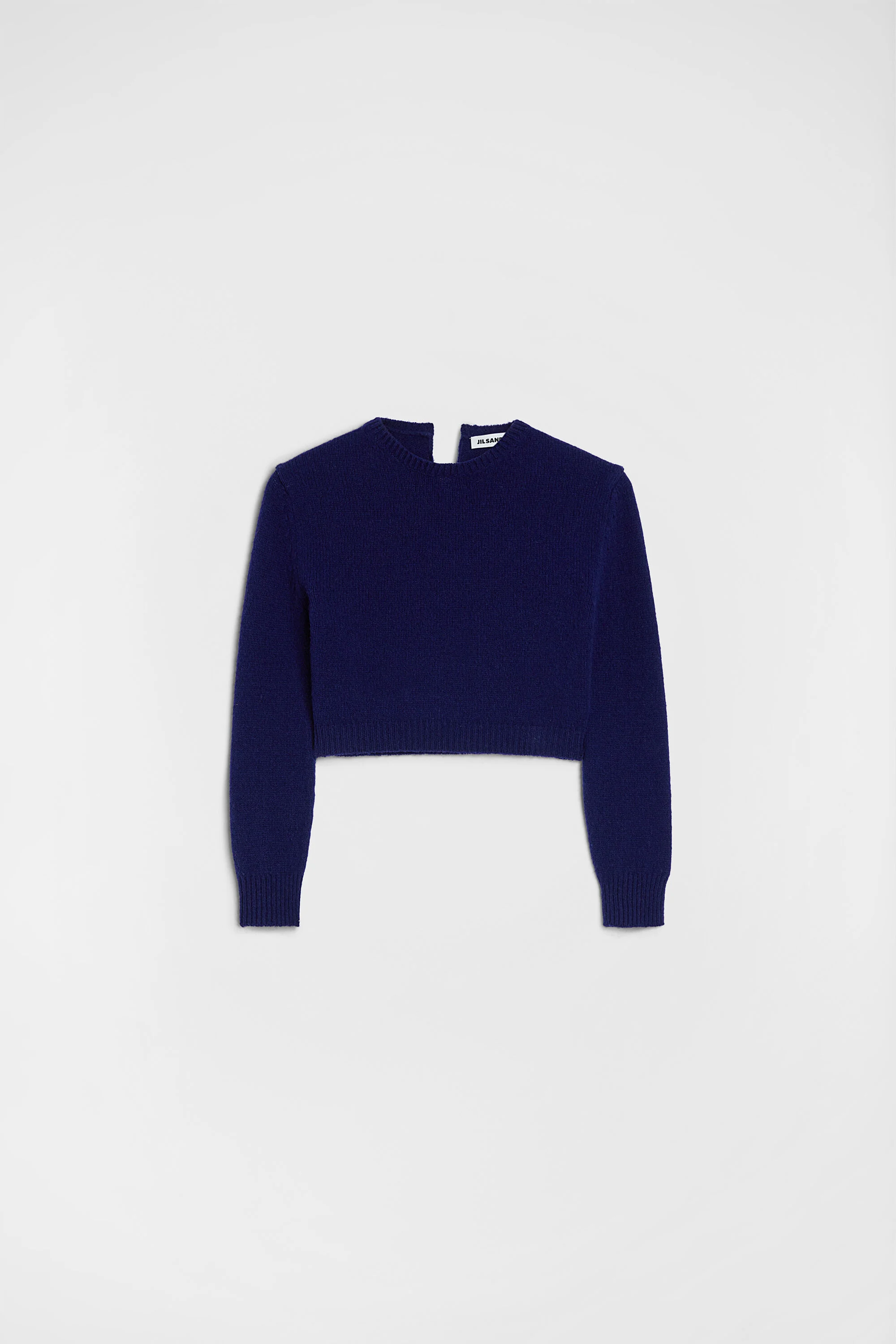 Wool Cropped Sweater - 1