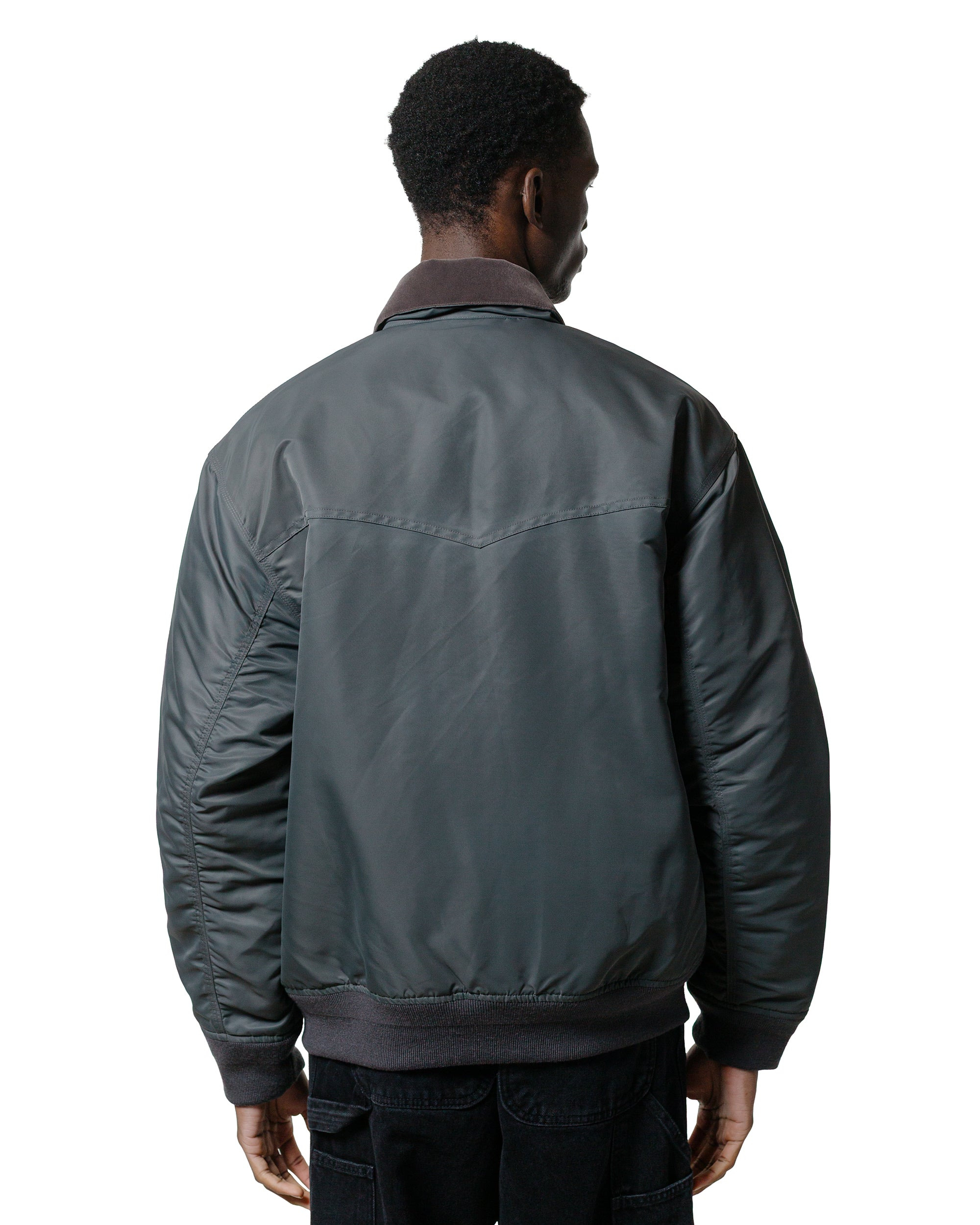 Carhartt W.I.P. Santa Fe Alumni Jacket Graphite/Dark Fir - 3