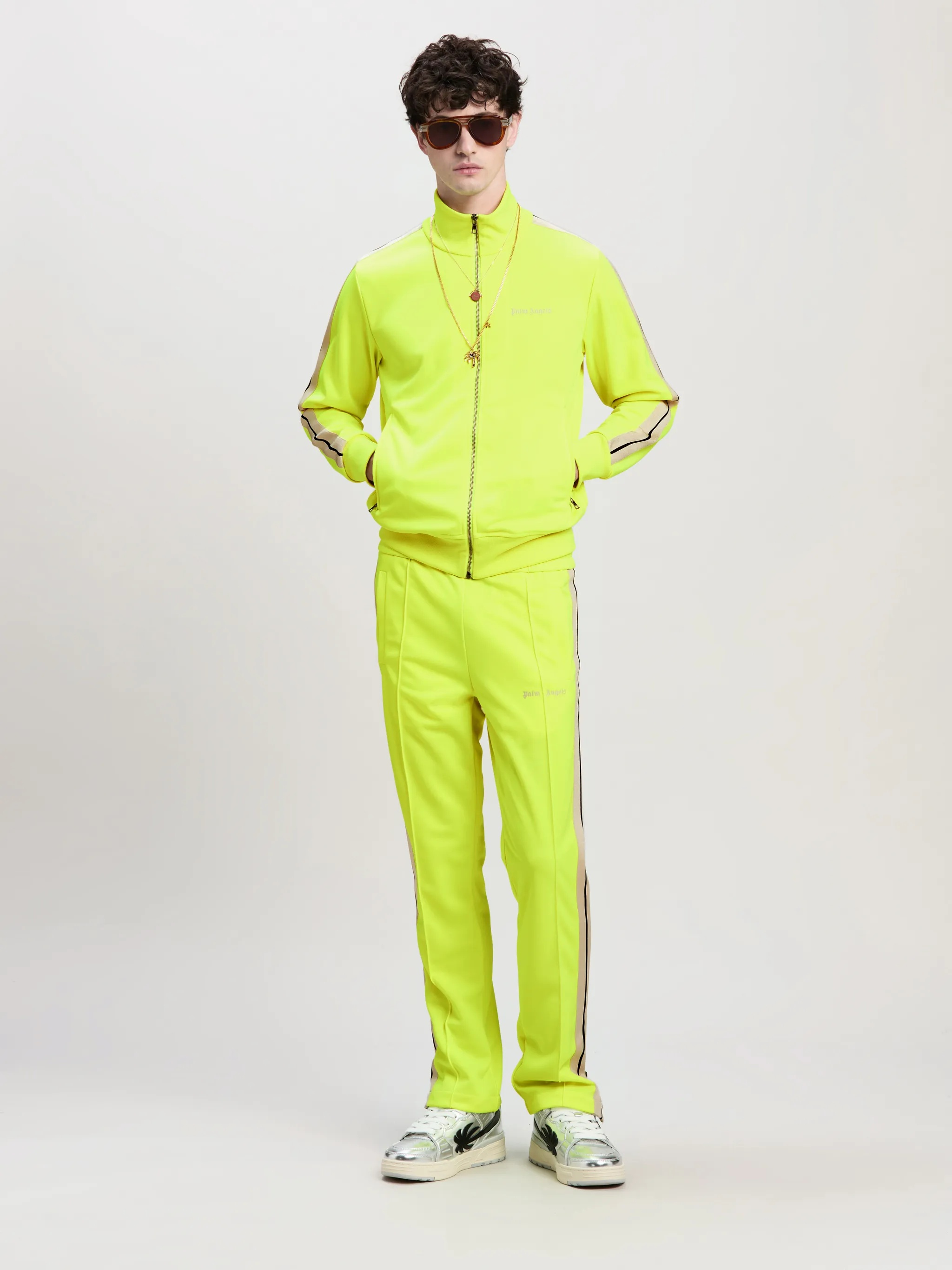 CLASSIC LOGO FLUO TRACK Pants - 2