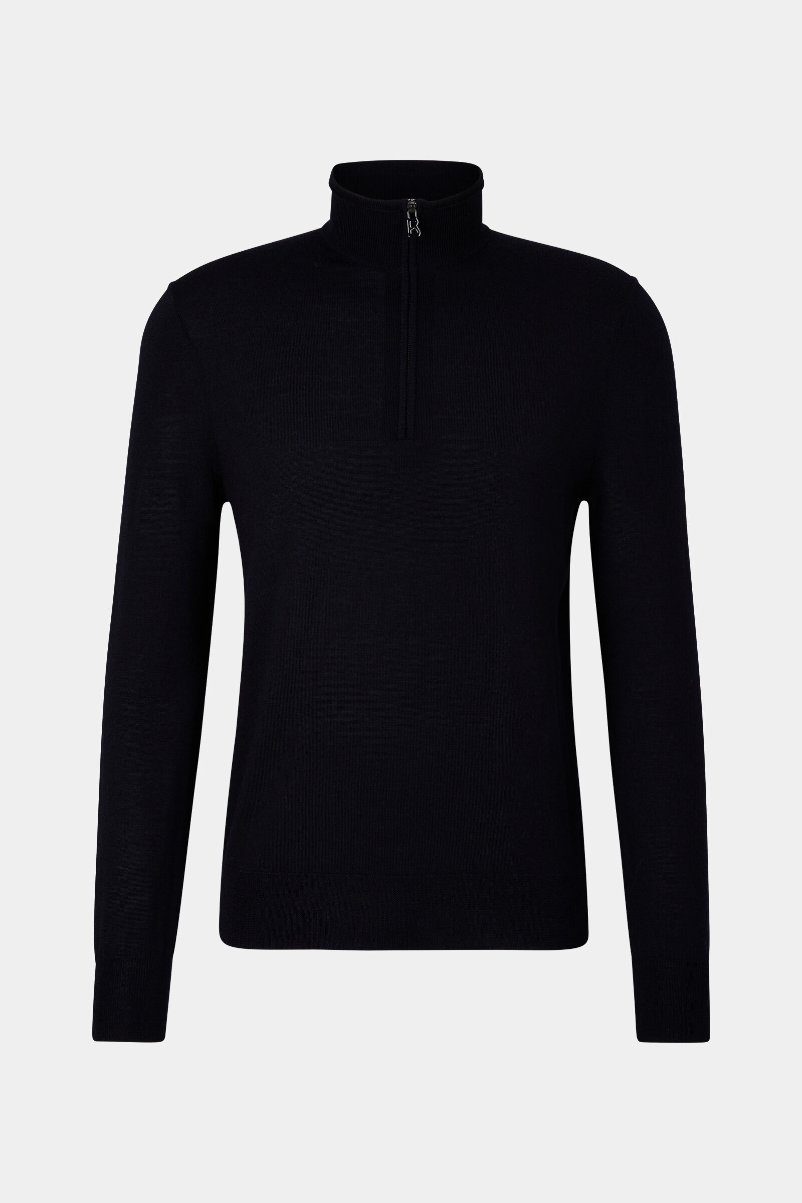Jouri half-zippered sweater in Navy blue - 1